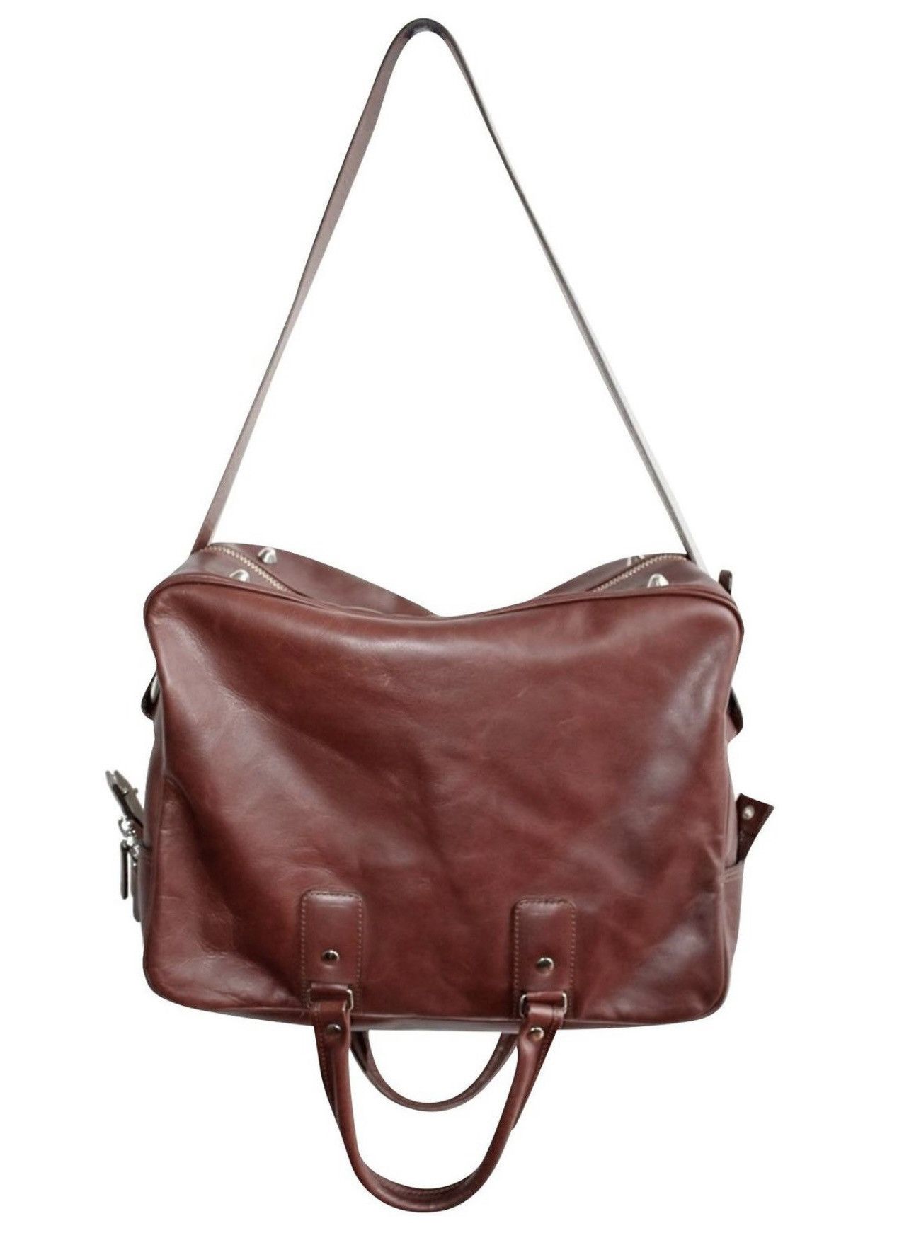 H&M × Maison Margiela Vintage Maison Margiela x H&M leather upside down bag  | Grailed