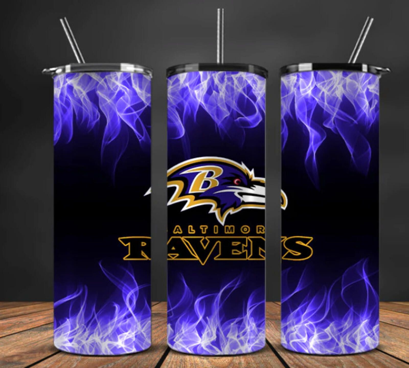 Other 20 oz Baltimore Ravens Stainless Steel Tumbler Size ONE SIZE - 1 Thumbnail
