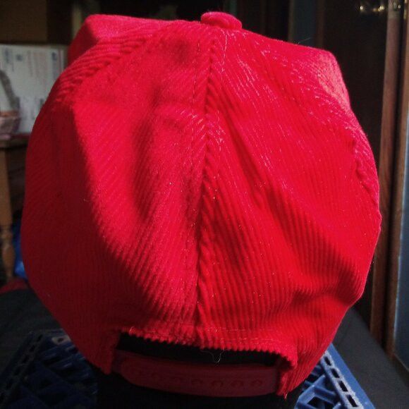 Vintage Deadstock Vintage Washington D.C. Corduroy Snap Hat Cap Size ONE SIZE - 4 Thumbnail