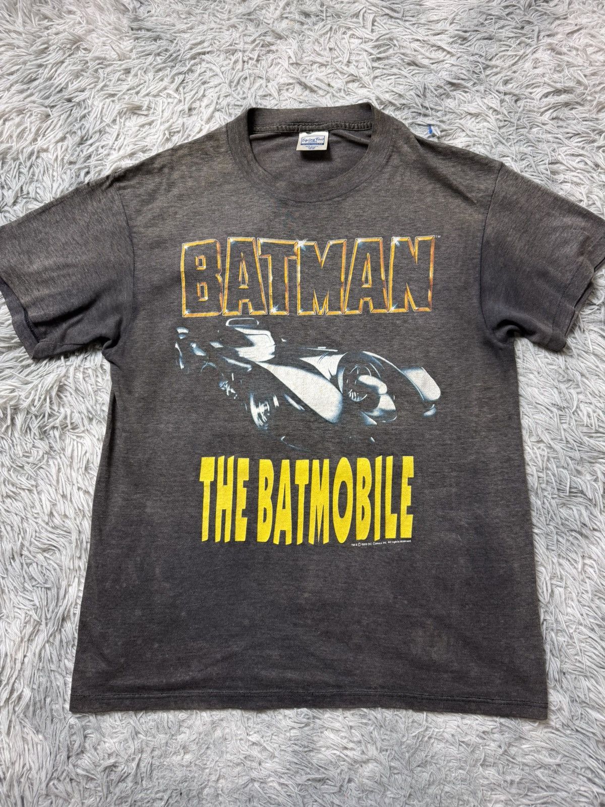 DC Comics Vintage Batman ft The Batmobile & The Batwing 1989 Dc Comics Size US L / EU 52-54 / 3 - 1 Thumbnail
