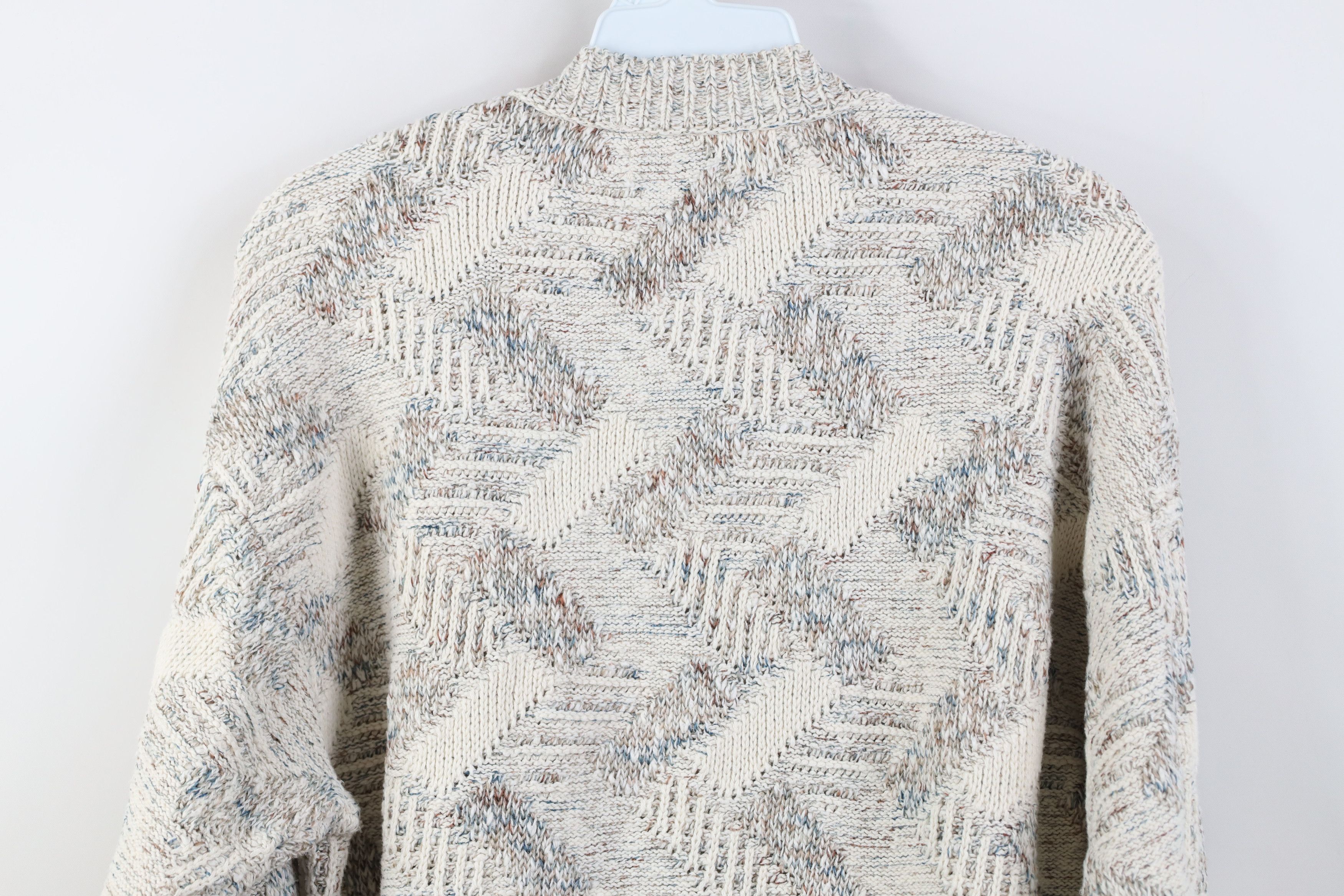 Vintage Vintage 90s Streetwear Knit Cardigan Sweater Cotton USA Size US M / EU 48-50 / 2 - 9 Thumbnail