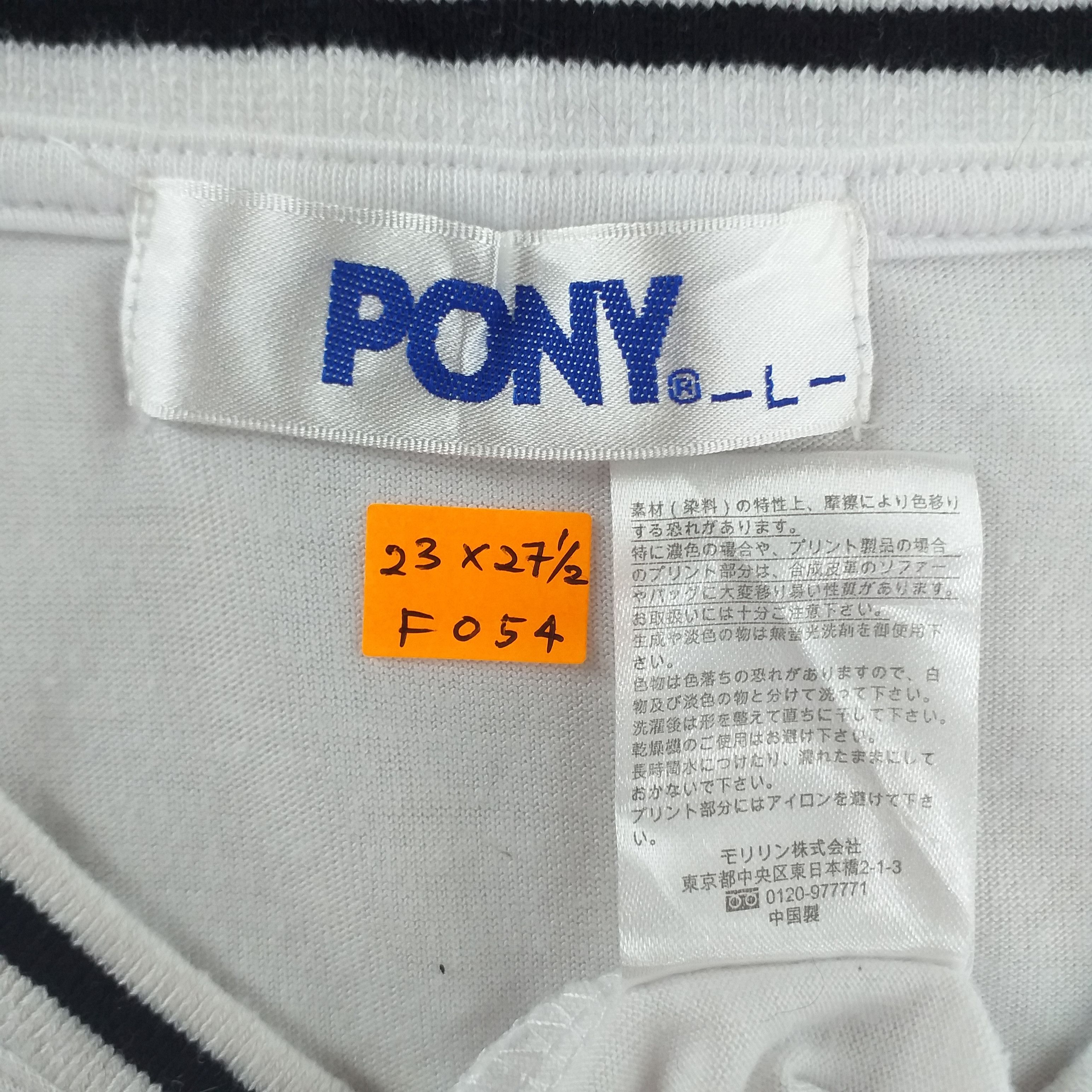 Japanese Brand Vintage Pony Spell Out XLarge Tshirt -F054 Size US XL / EU 56 / 4 - 4 Thumbnail