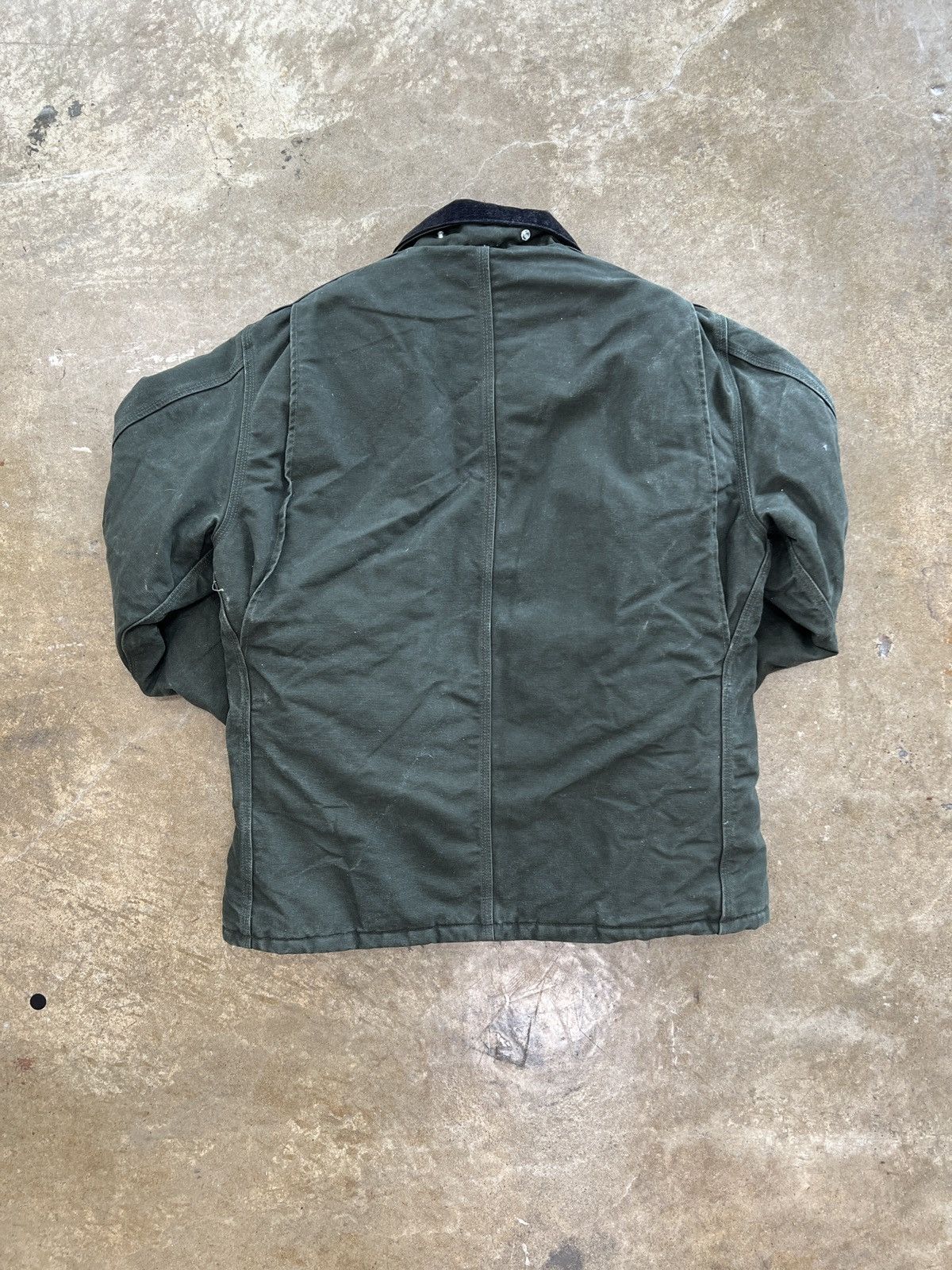 Carhartt Vintage Carhartt Quilted Arctic Jacket Green C26 MOS Large Size US L / EU 52-54 / 3 - 4 Thumbnail