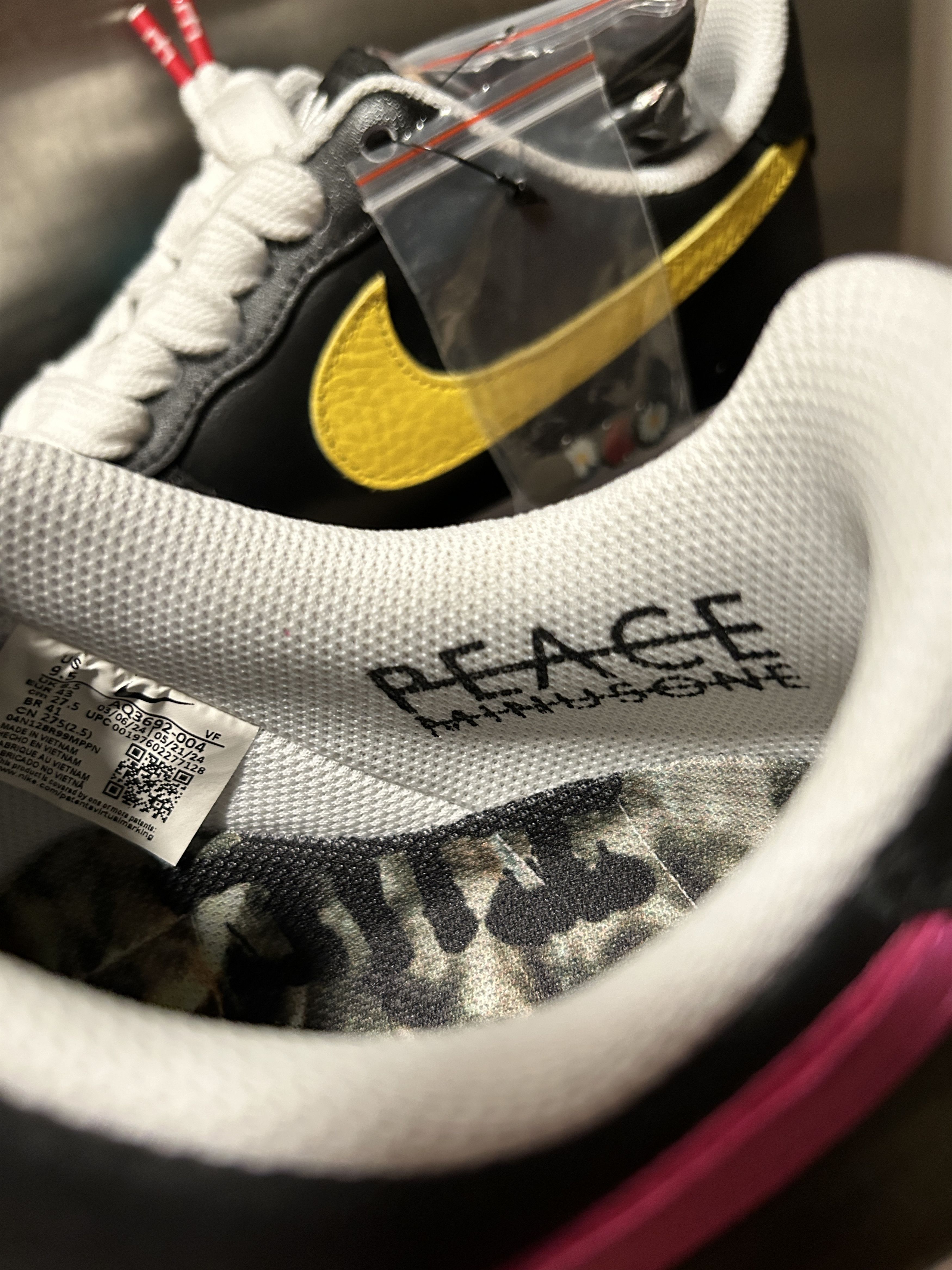 Nike Nike Air Force 1 Low G-Dragon Peaceminusone Para-Noise 3.0 Size US 9.5 / EU 42-43 - 9 Thumbnail