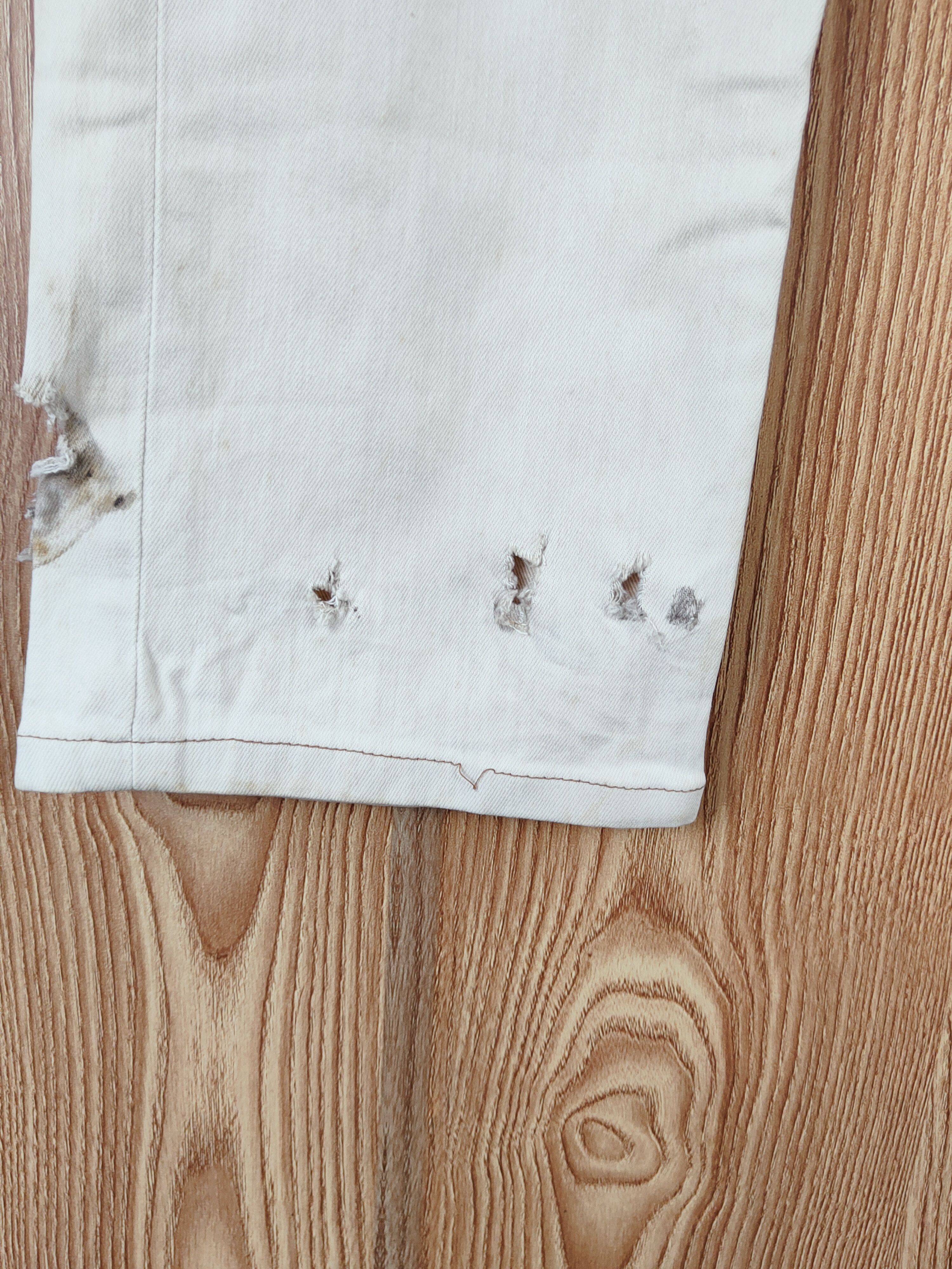 Japanese Brand Back Number ripped Multipocket Tactical Cargo Pants #W594 Size US 32 / EU 48 - 4 Thumbnail