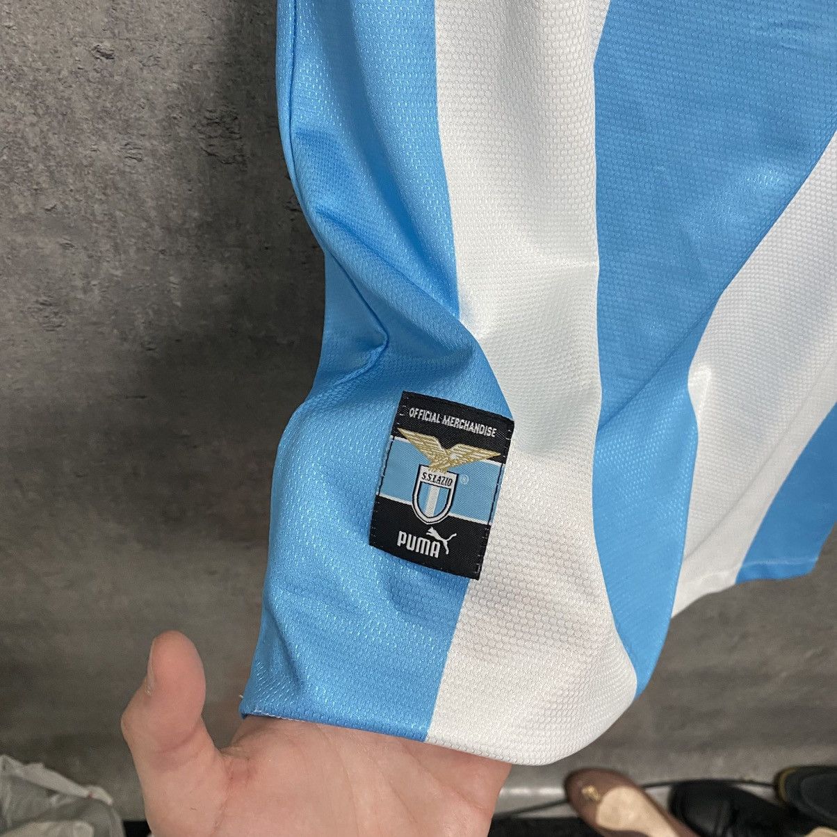 Puma SS Lazio 1999 2000 Vintage Puma Football Jersey Soccer Size US XL / EU 56 / 4 - 8 Thumbnail