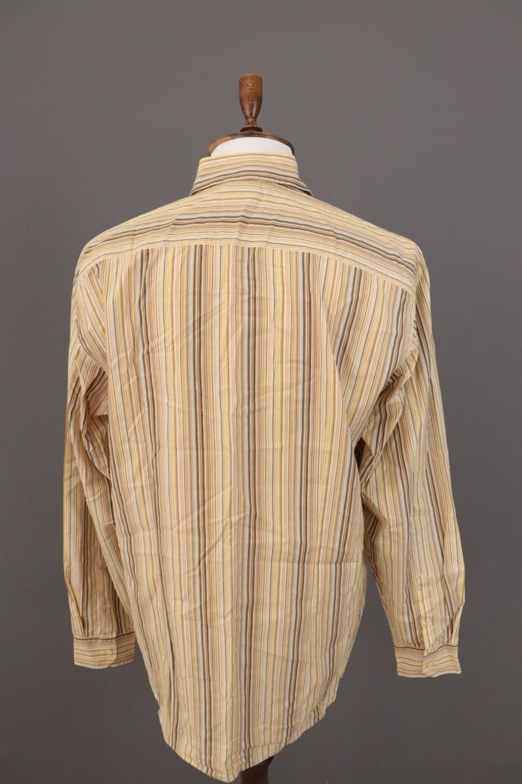 Ermenegildo Zegna Zegna Sport Multicolor Striped Button Down Shirt Size XL Size US XL / EU 56 / 4 - 8 Thumbnail