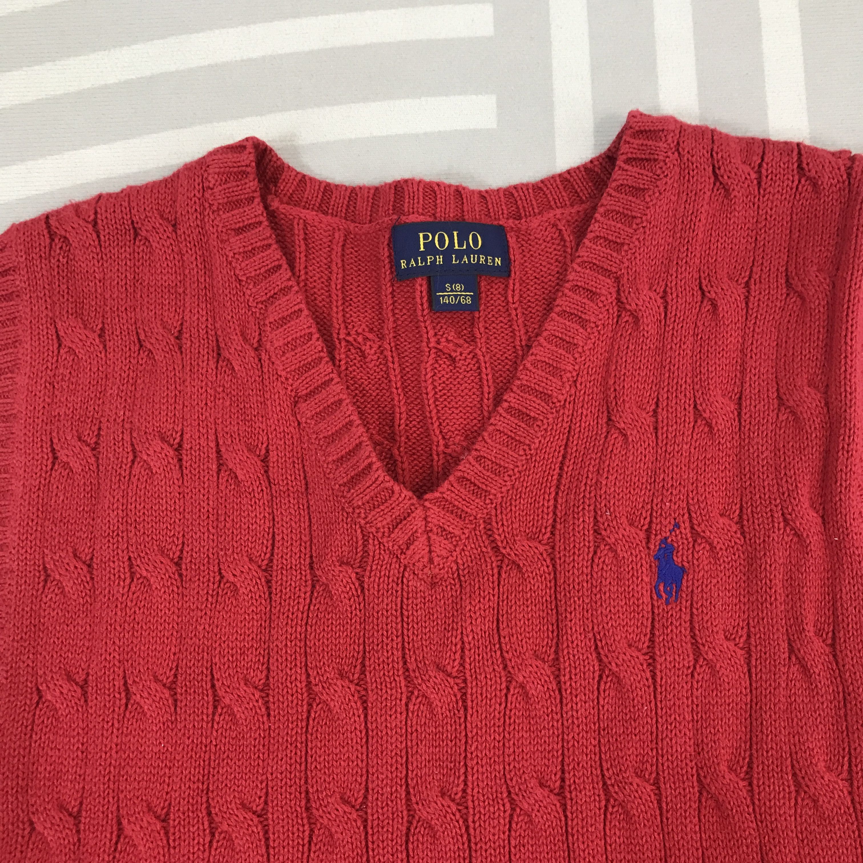 Polo Ralph Lauren × Vintage Vintage Polo Ralph Lauren knitwear vest Jacket Size US S / EU 44-46 / 1 - 6 Thumbnail