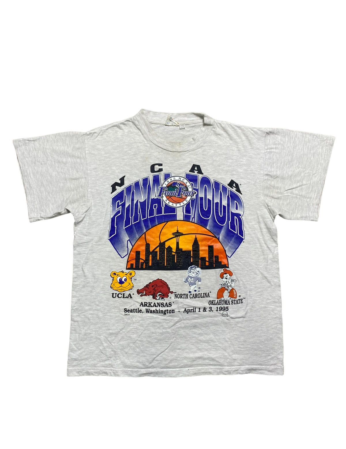 NCAA VINTAGE NCAA FINAL FOUR SEATTLE 1995 TEE Size US L / EU 52-54 / 3 - 1 Thumbnail
