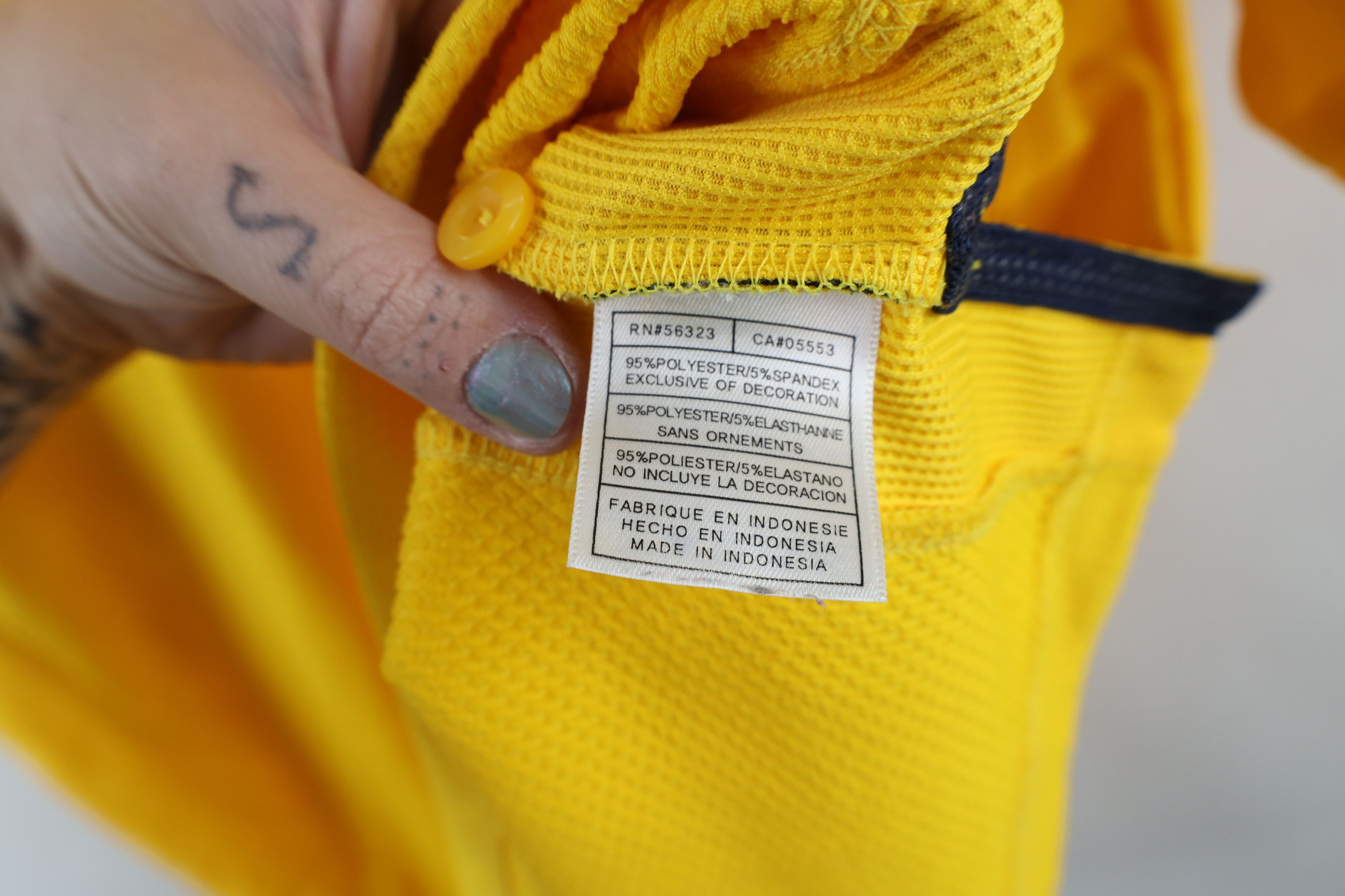 Nike × Vintage Vintage Nike Scott Mini Swoosh University of Michigan Polo Size US M / EU 48-50 / 2 - 9 Thumbnail