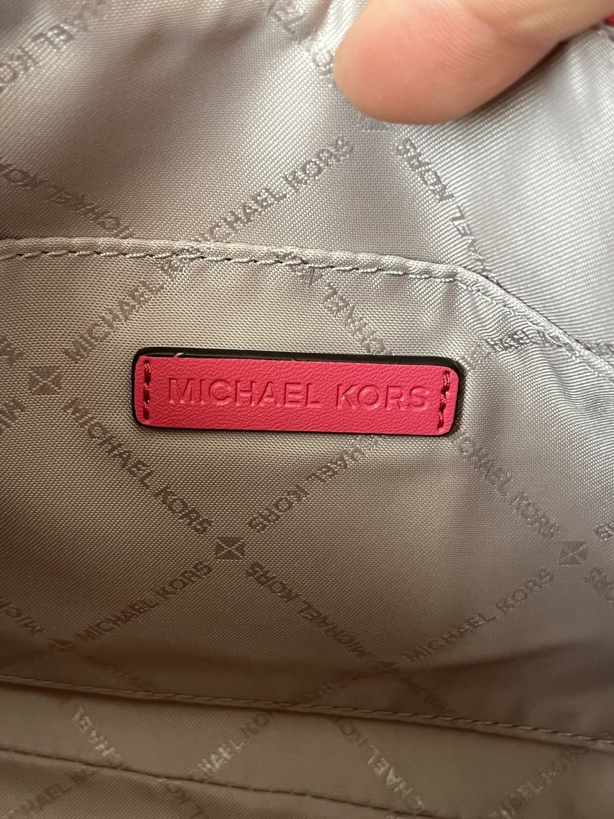 Michael Kors Michael Kors Jet Set Travel Large Pouchette Crossbody Size ONE SIZE - 11 Thumbnail