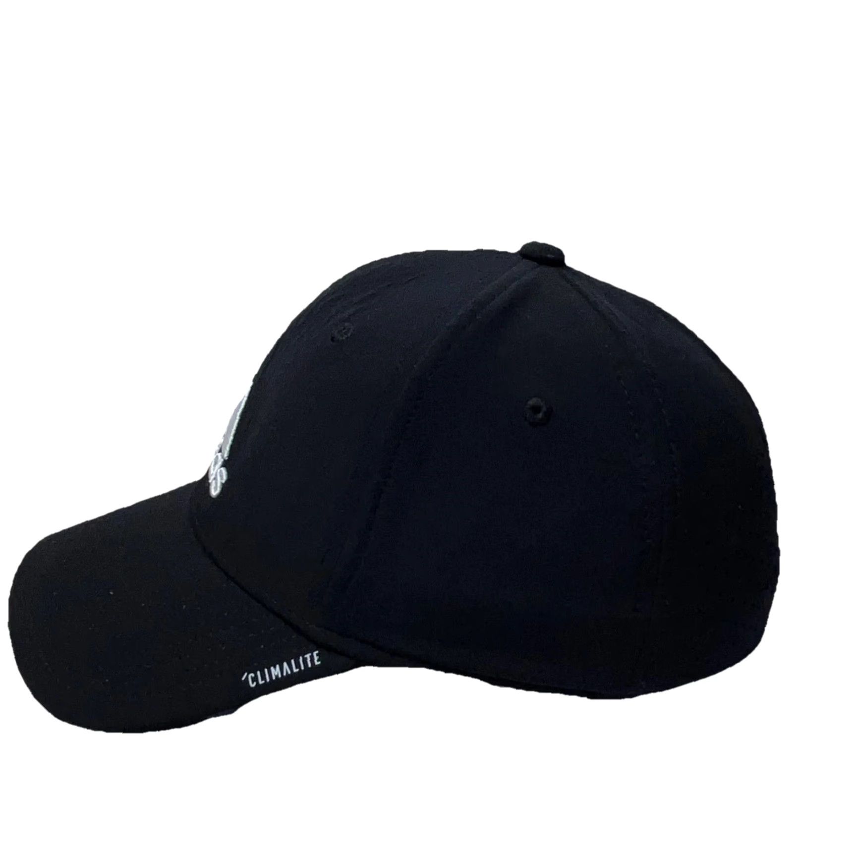 Adidas Adidas Hat Cap Stretch Fit Size S/M Black White Performance Golf Clima Cool Baseball Cap Mens Size ONE SIZE - 4 Thumbnail