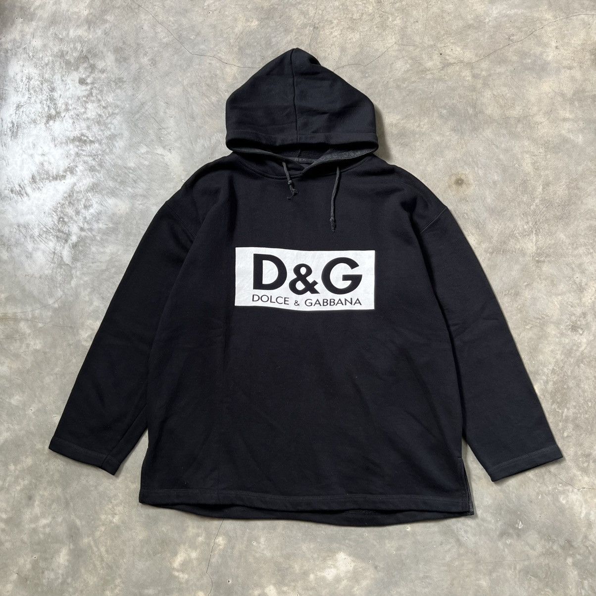 Dolce & Gabbana 1990s Dolce & Gabbana Big Logo Hoodie Size US L / EU 52-54 / 3 - 1 Thumbnail