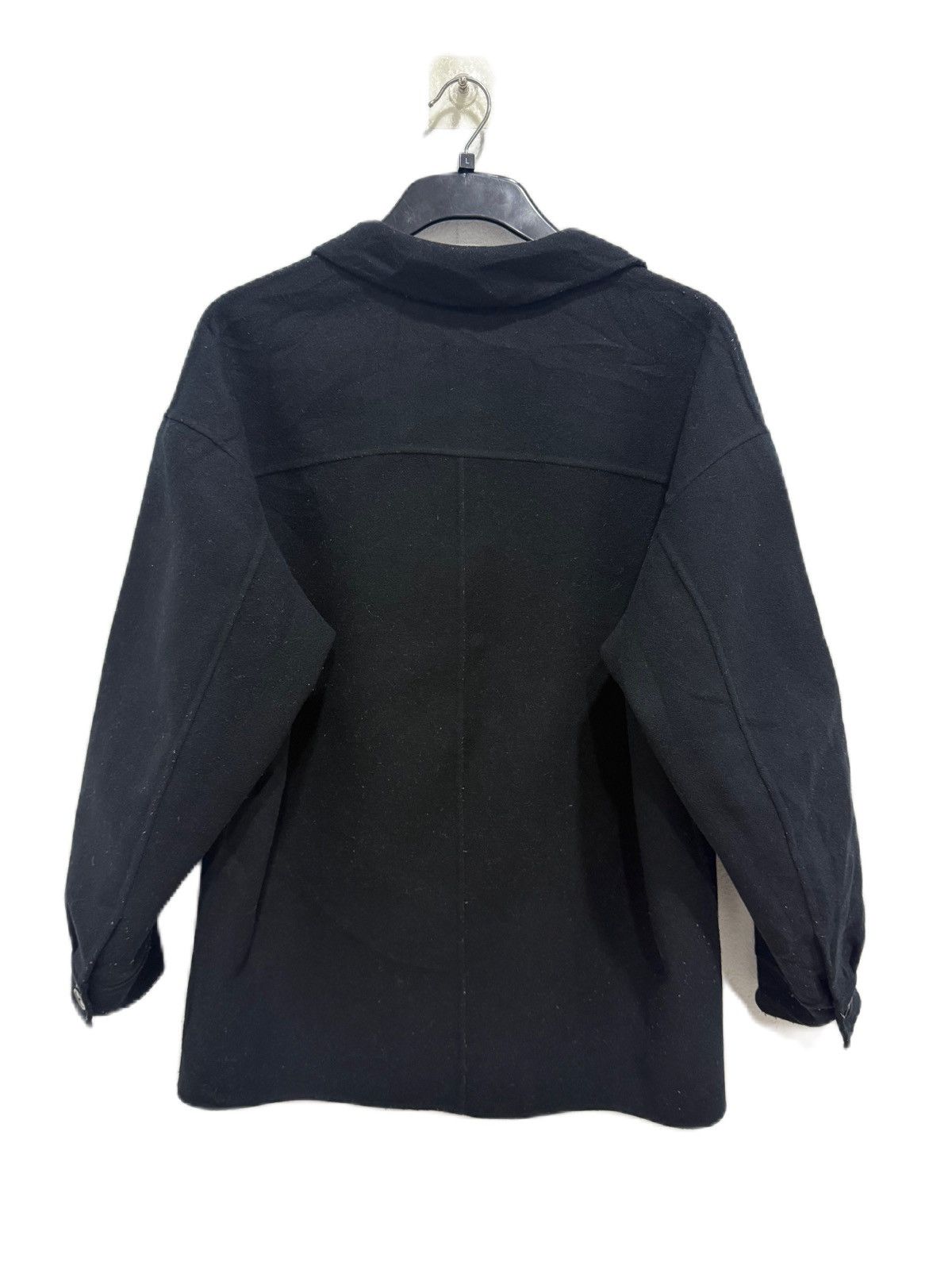 Jil Sander BINDING ACCEPT JIL SANDER OVERSIZED STYLE BLACK JACKET Size S / US 4 / IT 40 - 6 Thumbnail