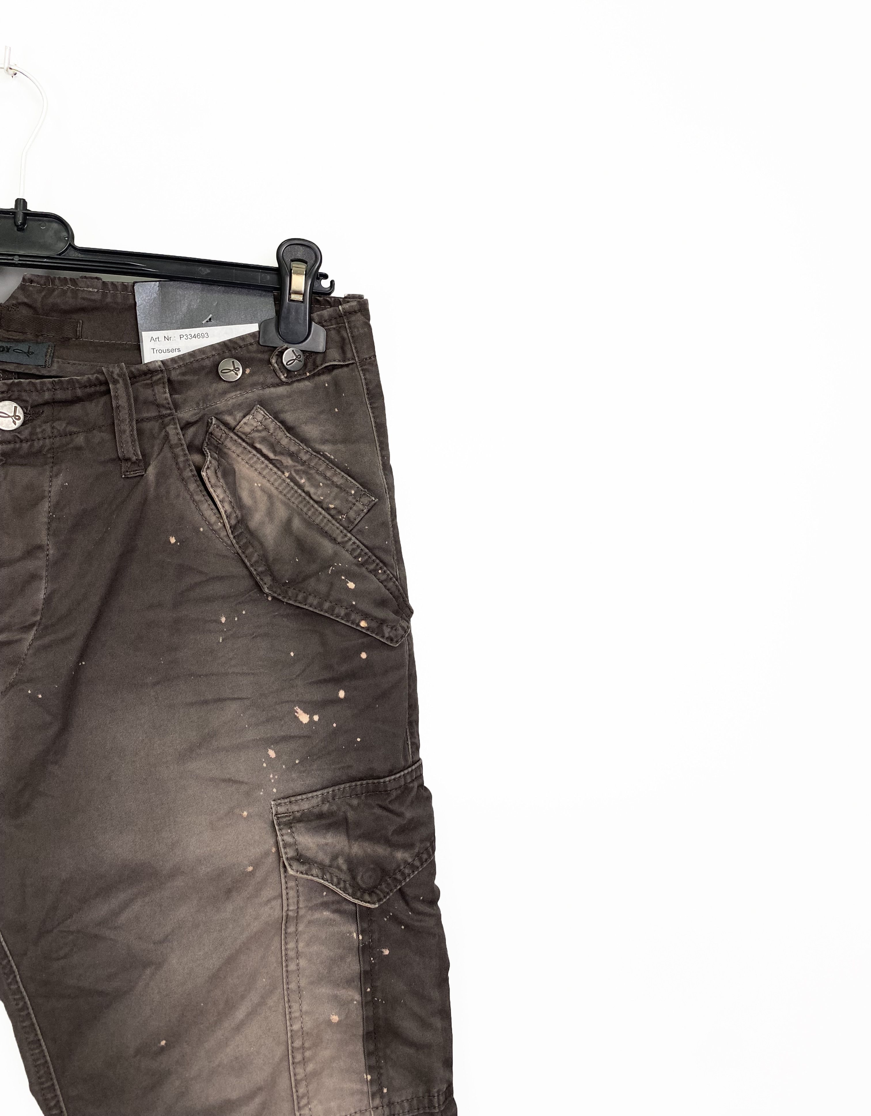 Absolut Joy NWT Absolut Joy Painted Cargo Pant Size M Made in Italy Size US 32 / EU 48 - 4 Thumbnail