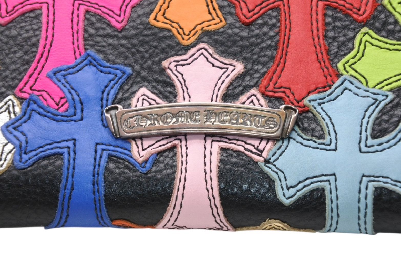 Chrome Hearts Chrome Hearts Cemetery Cross Patch Judy Wallet Size ONE SIZE - 13 Thumbnail