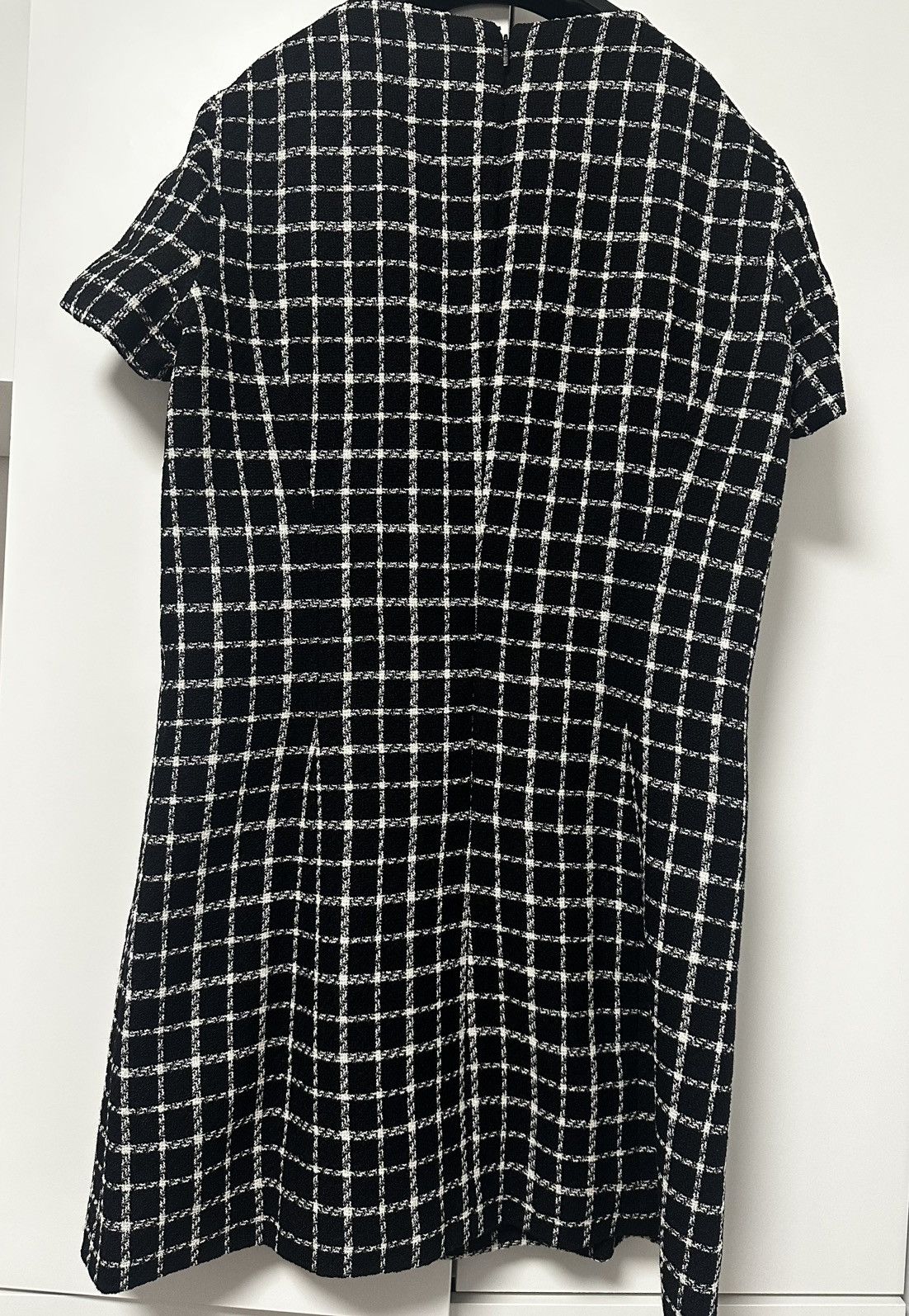 Versace Versace Black Check Dress Size XL / US 12-14 / IT 48-50 - 10 Thumbnail