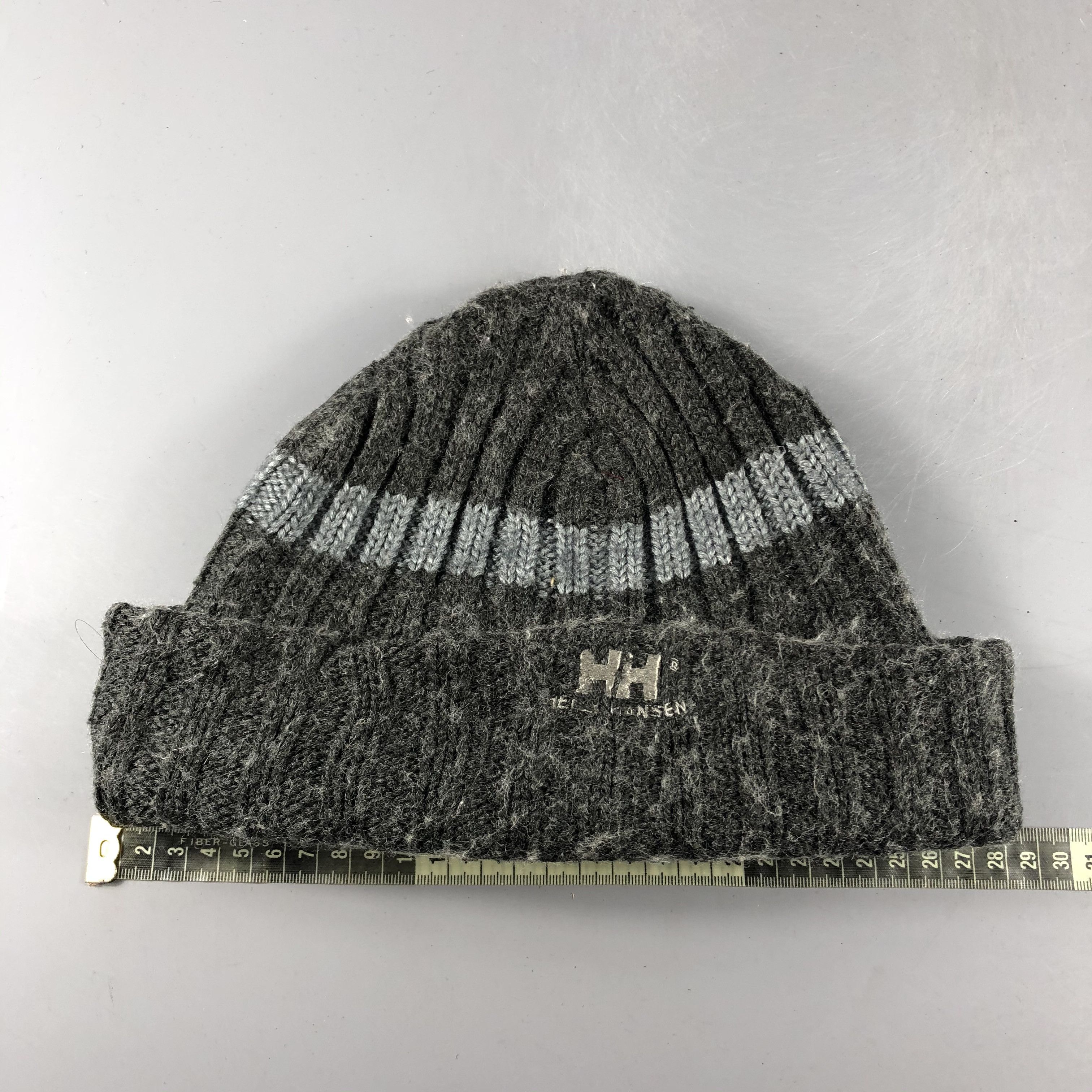 Helly Hansen × Vintage Helly Hansen Ribbed Beanie Snow Hat Snow Cap -D293 Size ONE SIZE - 4 Thumbnail
