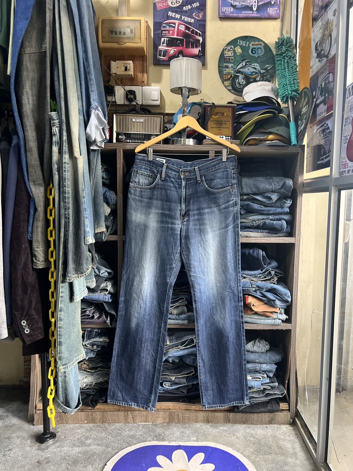 Edwin 🔥Vintage Edwin 403 Distressed Denim Size US 34 / EU 50 - 1 Thumbnail