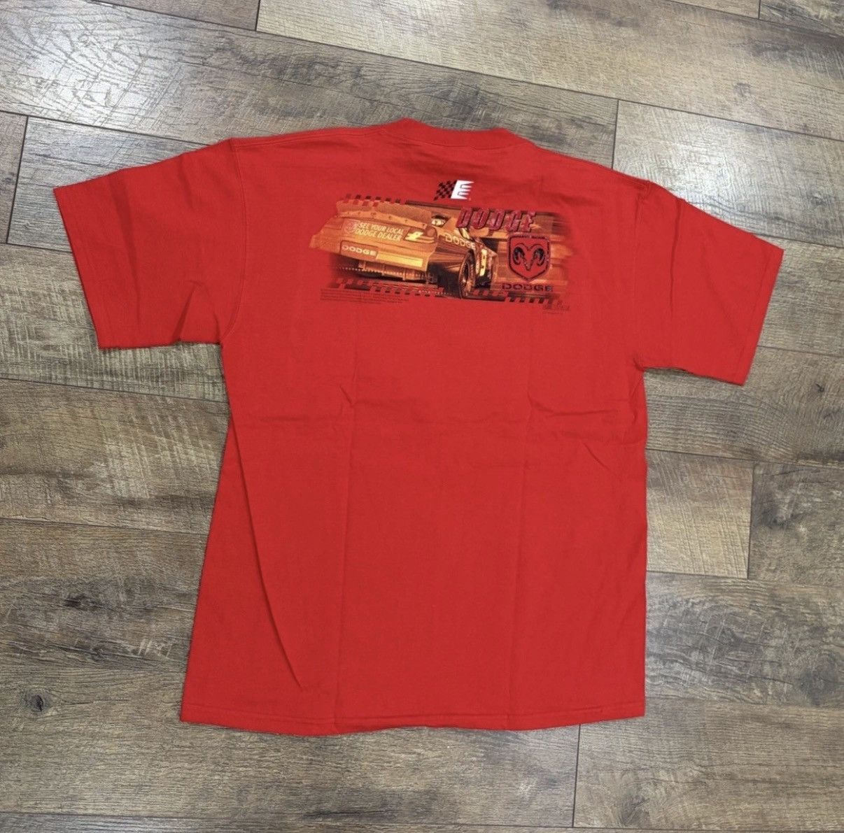 Chase Authentics Vintage Kasey Kahn Dodge Racing Graphic Tee Large Red Chase Size US L / EU 52-54 / 3 - 2 Thumbnail