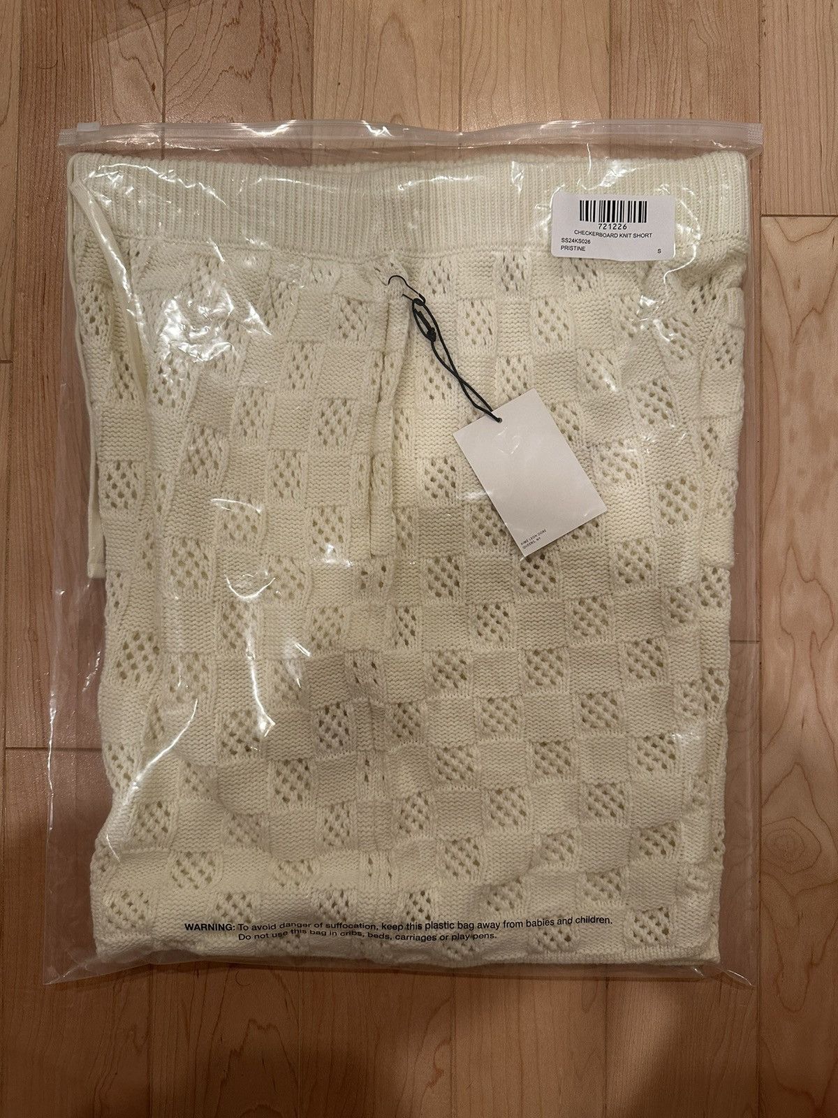 Aime Leon Dore Aime Leon Dore Checkered Knit Short Size US 29 - 2 Thumbnail