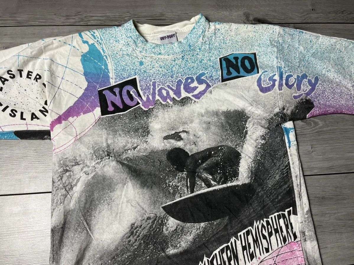 Body Glove Vintage Surf style Tshirt 92 no wave no glory Size US L / EU 52-54 / 3 - 3 Thumbnail