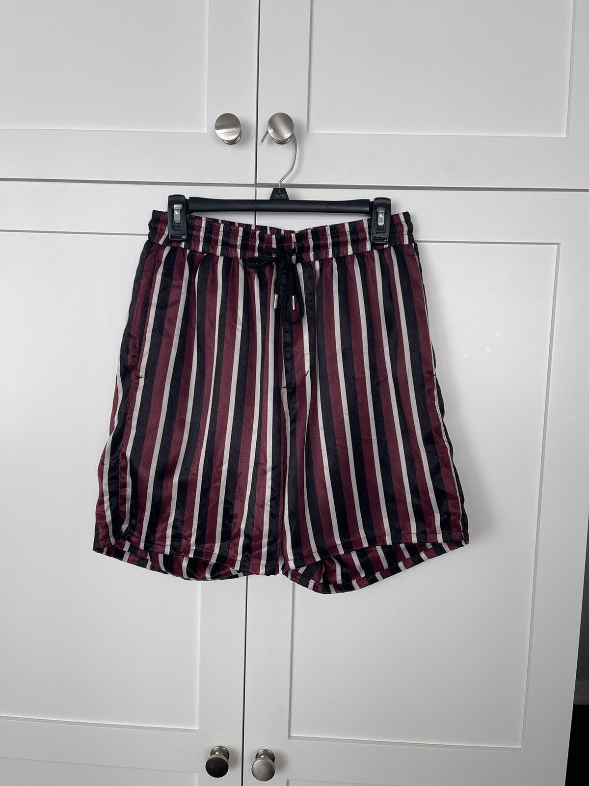 Stampd Stampd Men’s Boxer Style Striped Shorts, Size L Size US 32 / EU 48 - 1 Thumbnail