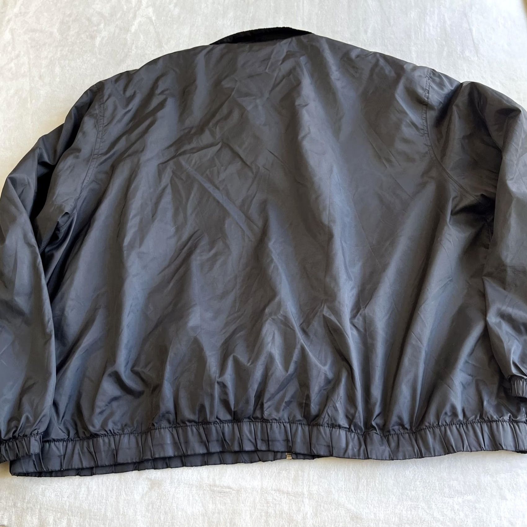 Dickies Dickies Jacket Mens 4XL Black Nylon Windbreaker Lined Full Zip Workwear Collared Size US XXL / EU 58 / 5 - 7 Thumbnail