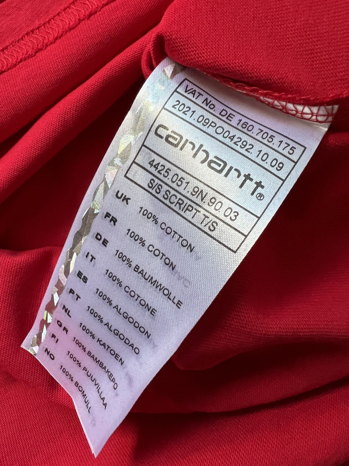Carhartt Wip Carhartt WIP Basic Logo Tee – 1st release Size US S / EU 44-46 / 1 - 8 Thumbnail
