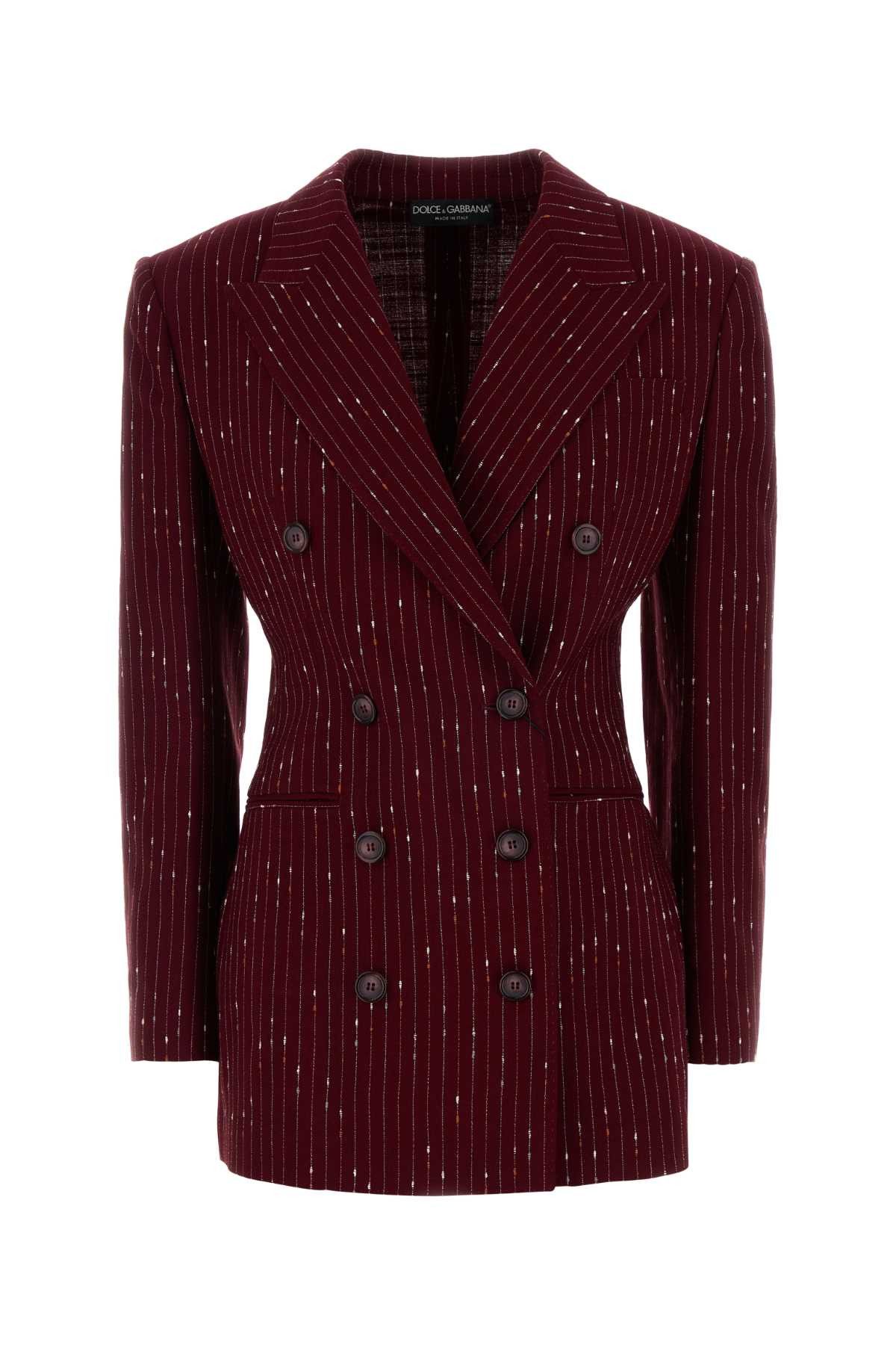 Dolce & Gabbana Embroidered Tweed Blazer Size S / US 4 / IT 40 - 1 Thumbnail