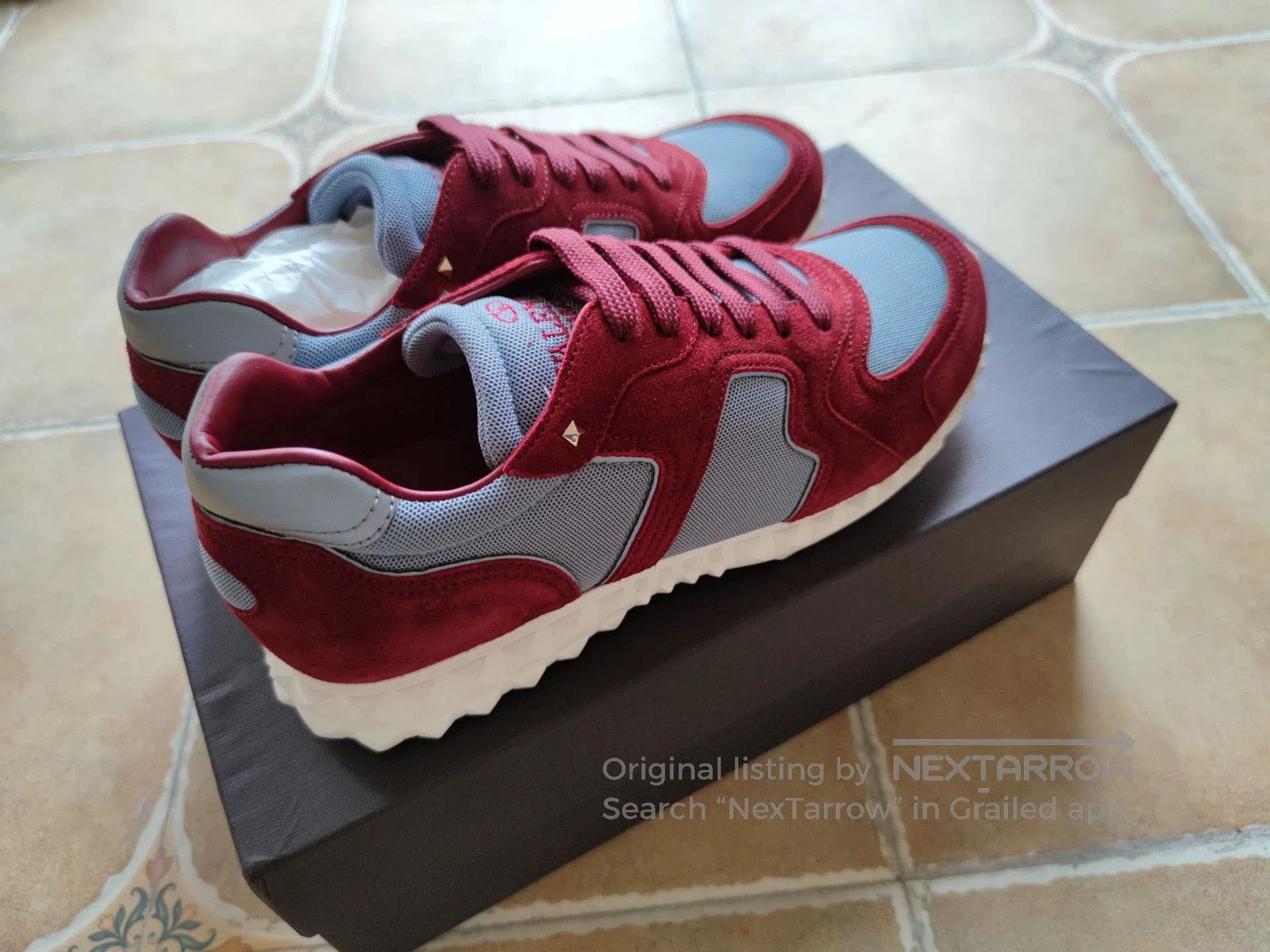 Valentino Valentino Camouflage Studded Casual Sneakers. Size US 8 / EU 41 - 3 Thumbnail