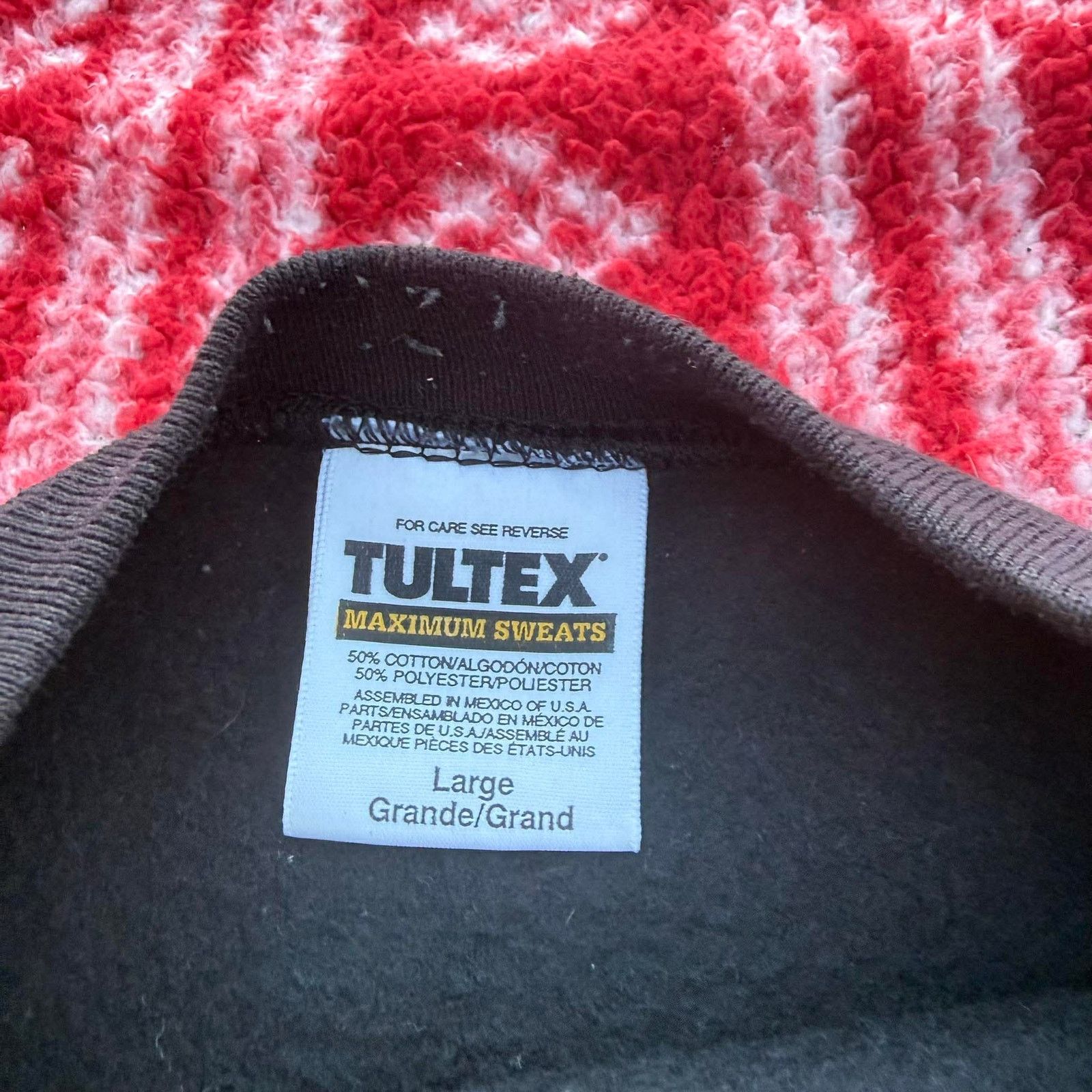 Tultex Vintage 90s Las Vegas Sweatshirt Large Tultex Size US L / EU 52-54 / 3 - 4 Thumbnail