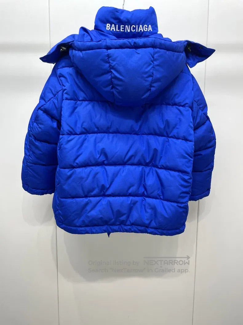 Other Balenciaga Blue Cotton Filled Jacket Size XXS / US 00 / IT 34 - 2 Thumbnail