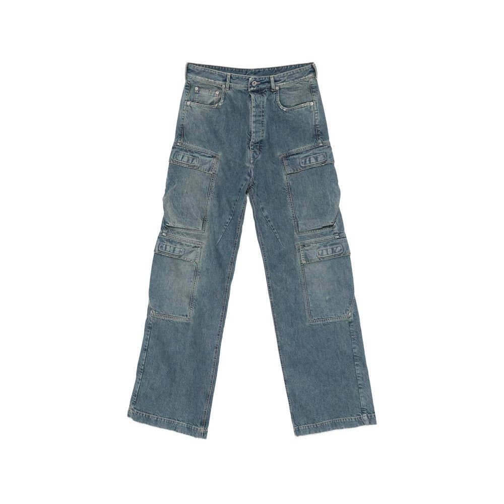 Rick Owens Drkshdw Rick Owens Drkshdw BLUE Denim - Loose-Fit Jeans Size US 32 / EU 48 - 1 Thumbnail