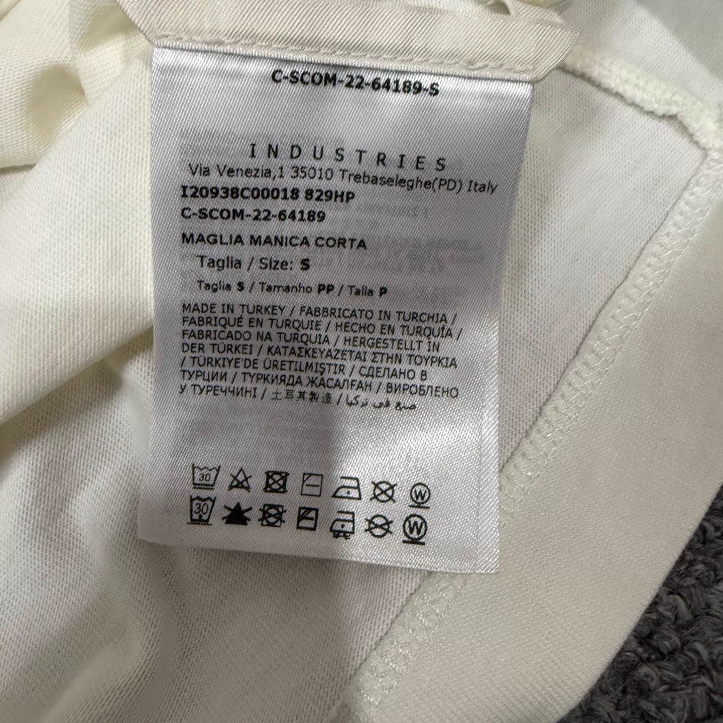 Moncler Moncler Beige Bell Short Sleeve S Unused Tags Size S / US 4 / IT 40 - 4 Thumbnail