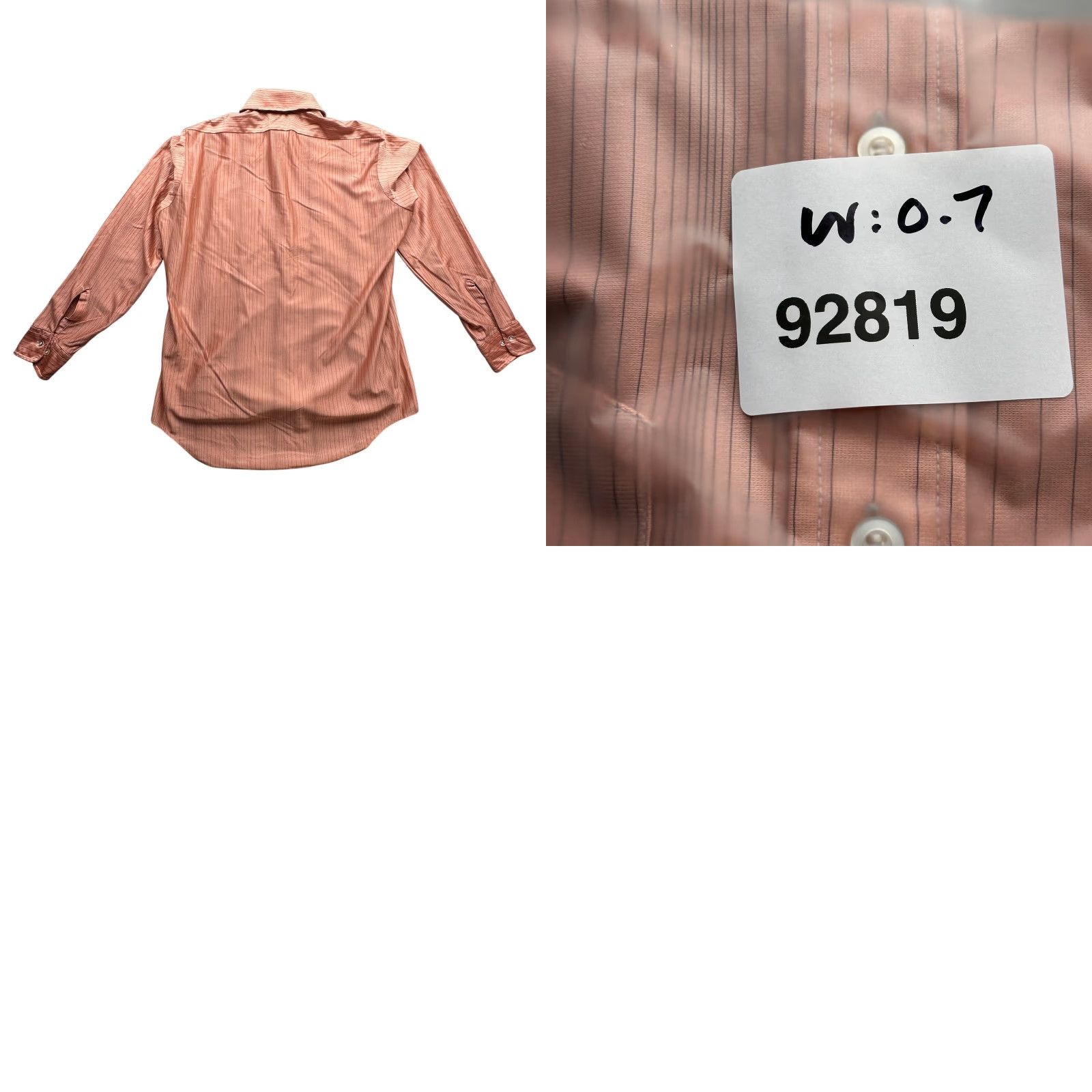 Vintage VINTAGE Di Lorenzo Qiana Nylon Button Up Shirt Mens Large 16 32-33 Long Sleeve Orange Button Up Shirt Mens Large 16 32-33 Long Sleeve Size US L / EU 52-54 / 3 - 8 Thumbnail