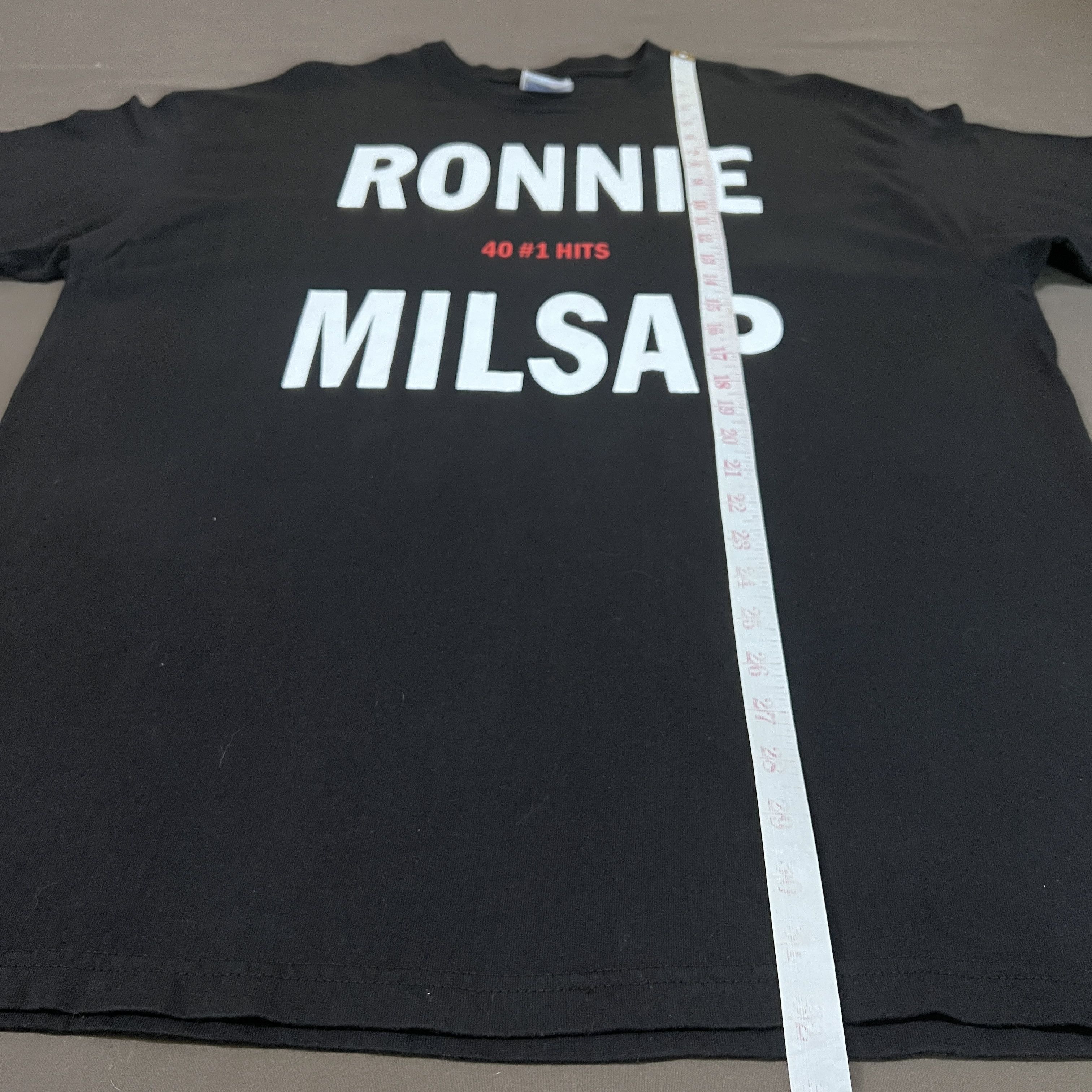 Band Tees × Vintage Vintage Ronnie Milsap Tee Country music blue-eyed soul Size US XL / EU 56 / 4 - 7 Thumbnail