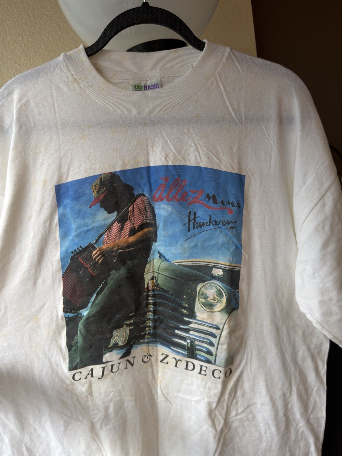 Vintage US Basic Top Class Vintage Shirt Cajun Zydeco Merch Size US XL / EU 56 / 4 - 2 Thumbnail
