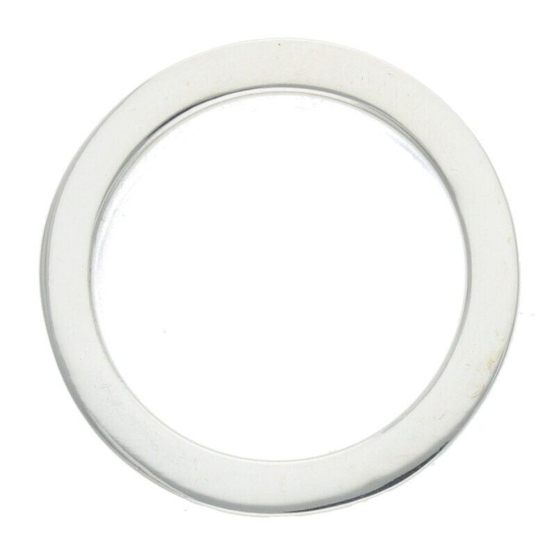 Chrome Hearts Chrome Hearts 6mm Spacer Plain Silver Ring Size ONE SIZE - 2 Thumbnail