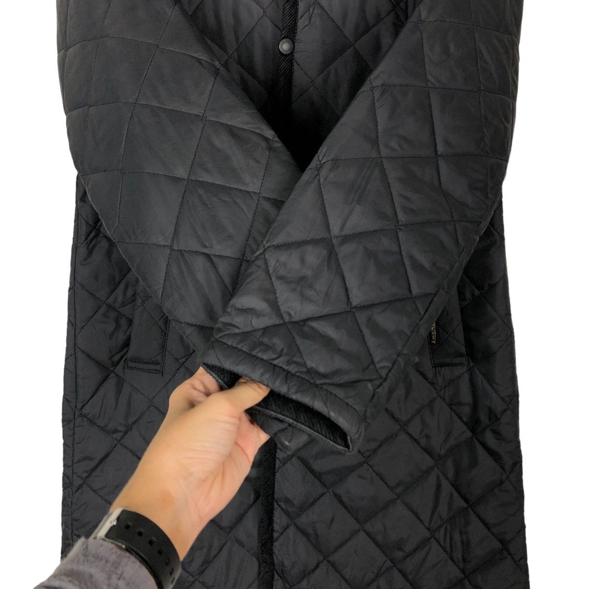 Japanese Brand 🔥Vintage Long Jacket Button Lavenham England Quilted Design Size US M / EU 48-50 / 2 - 15 Thumbnail
