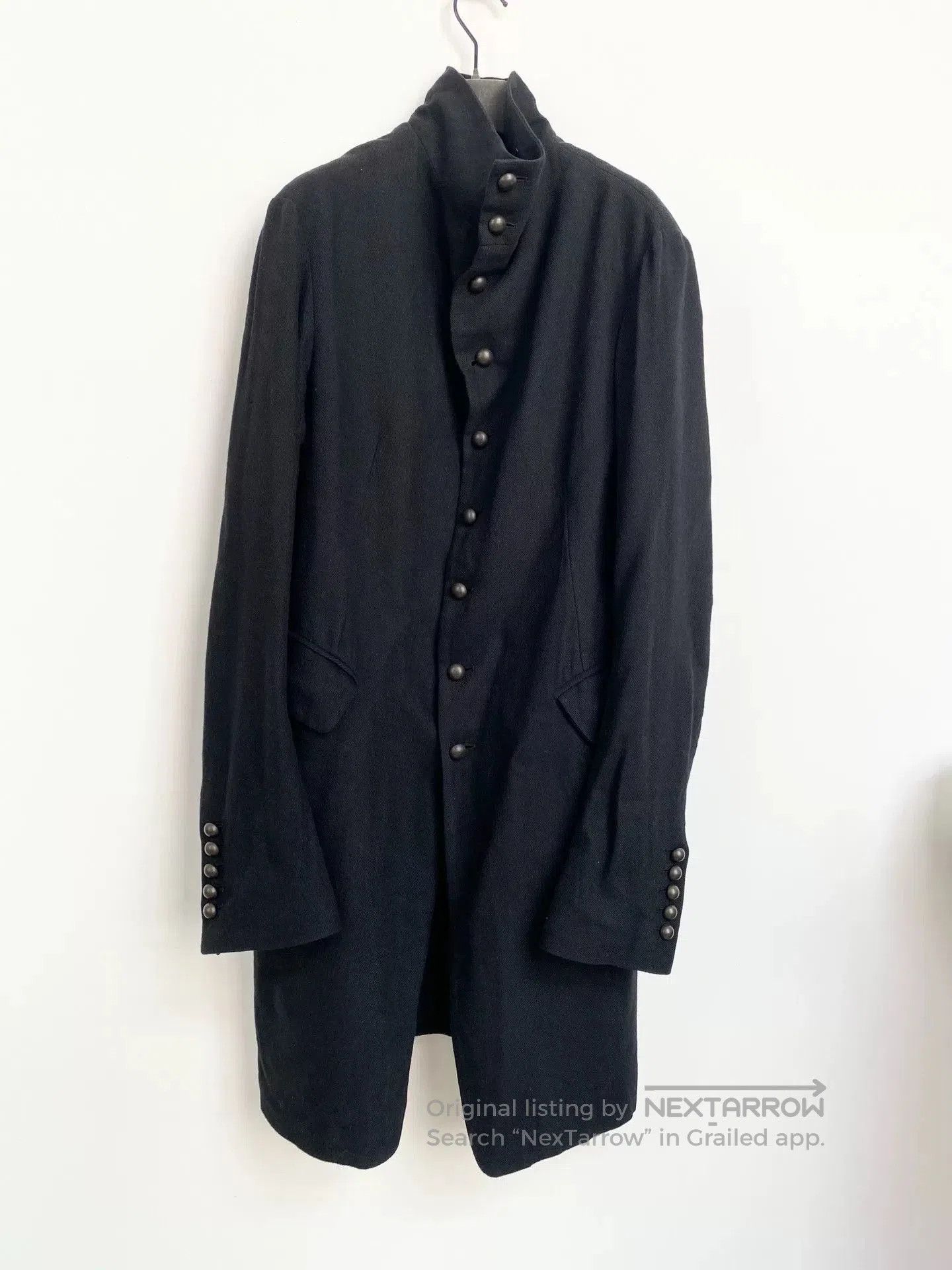 Ann Demeulemeester Ann Demeulemeester 2009 Court Style Coat. Size US XS / EU 42 / 0 - 2 Thumbnail