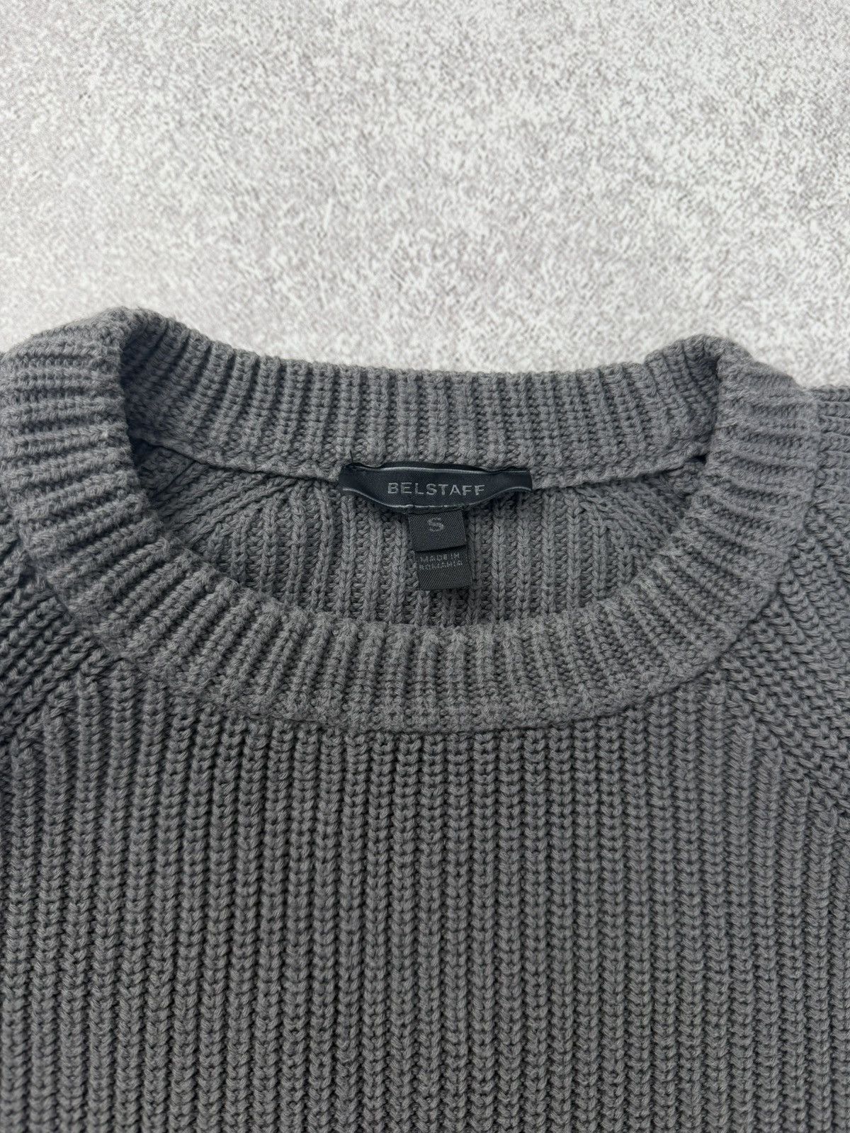 Belstaff Belstaff Men’s Cotton Knit Sweater Size S Size US S / EU 44-46 / 1 - 5 Thumbnail