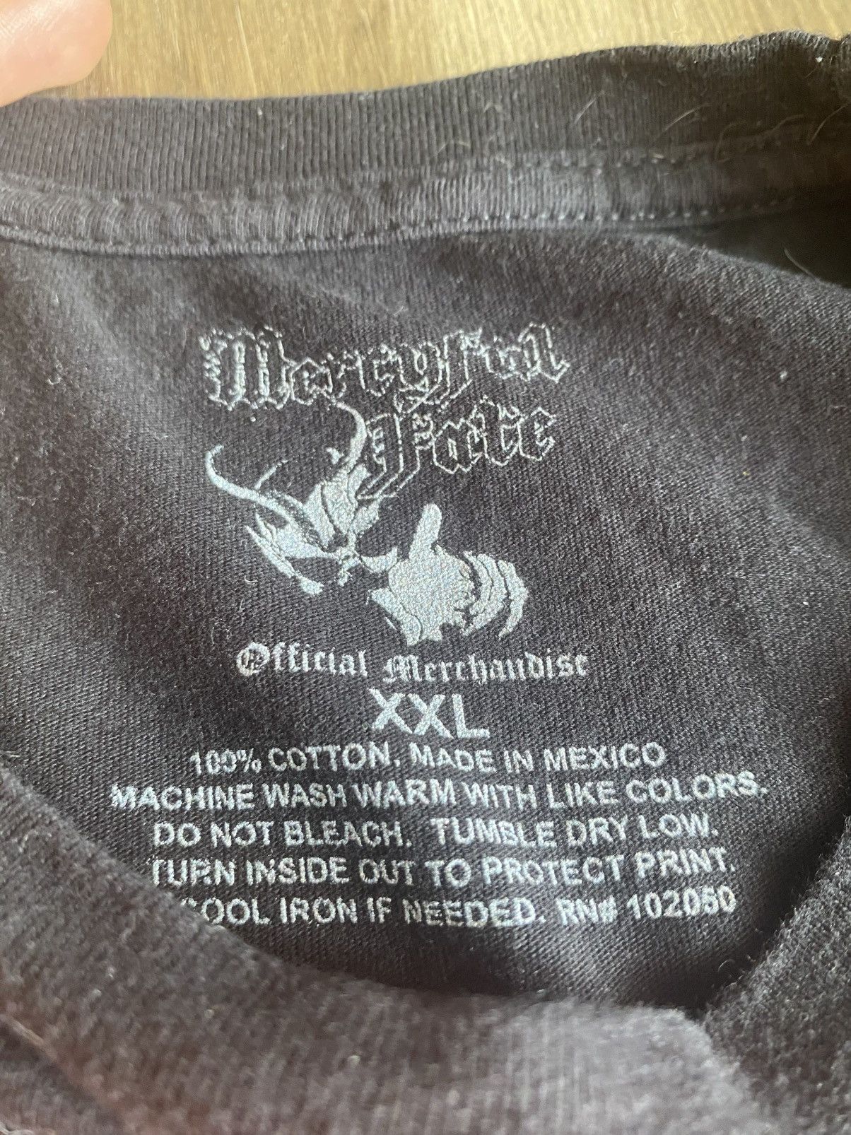 Band Tees × Vintage Vintage band tee, Mercyful Fate metal band tee Size US XXL / EU 58 / 5 - 3 Thumbnail