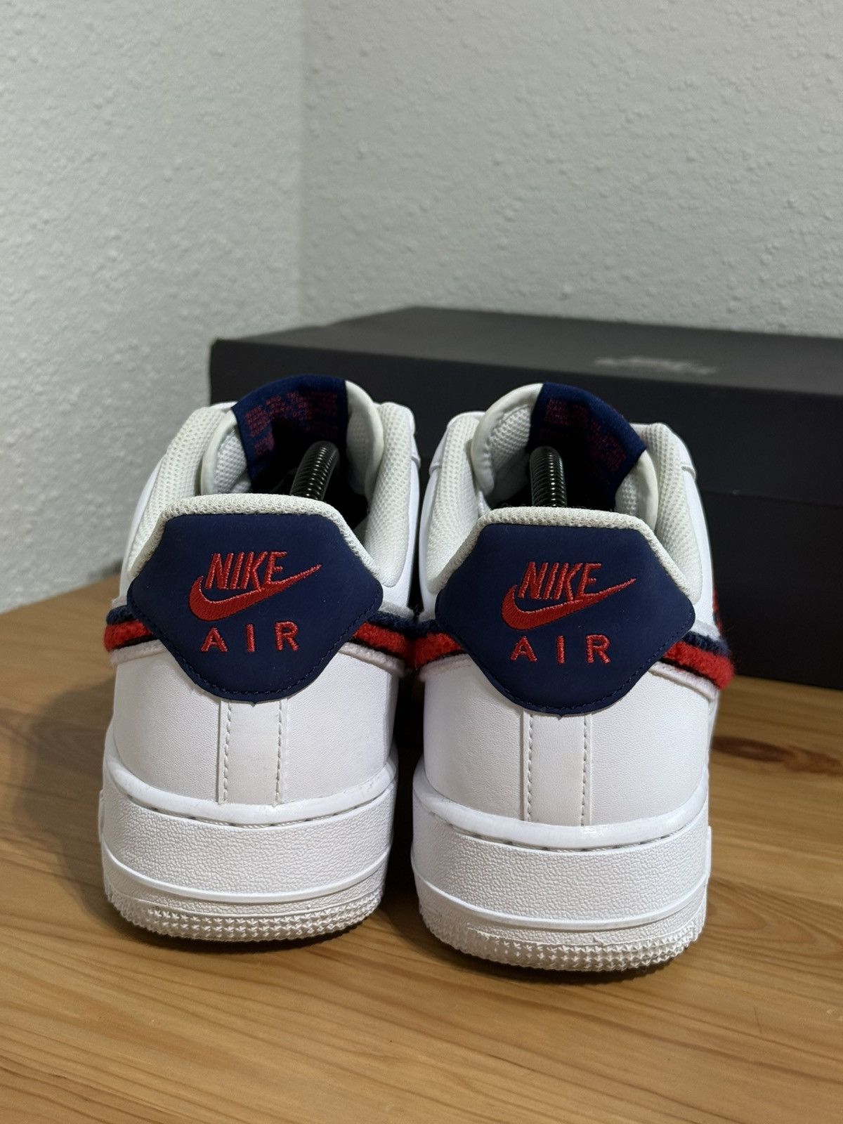 Nike Nike Air Force 1 Low 3D Chenille Swoosh Size US 9 / EU 42 - 3 Thumbnail