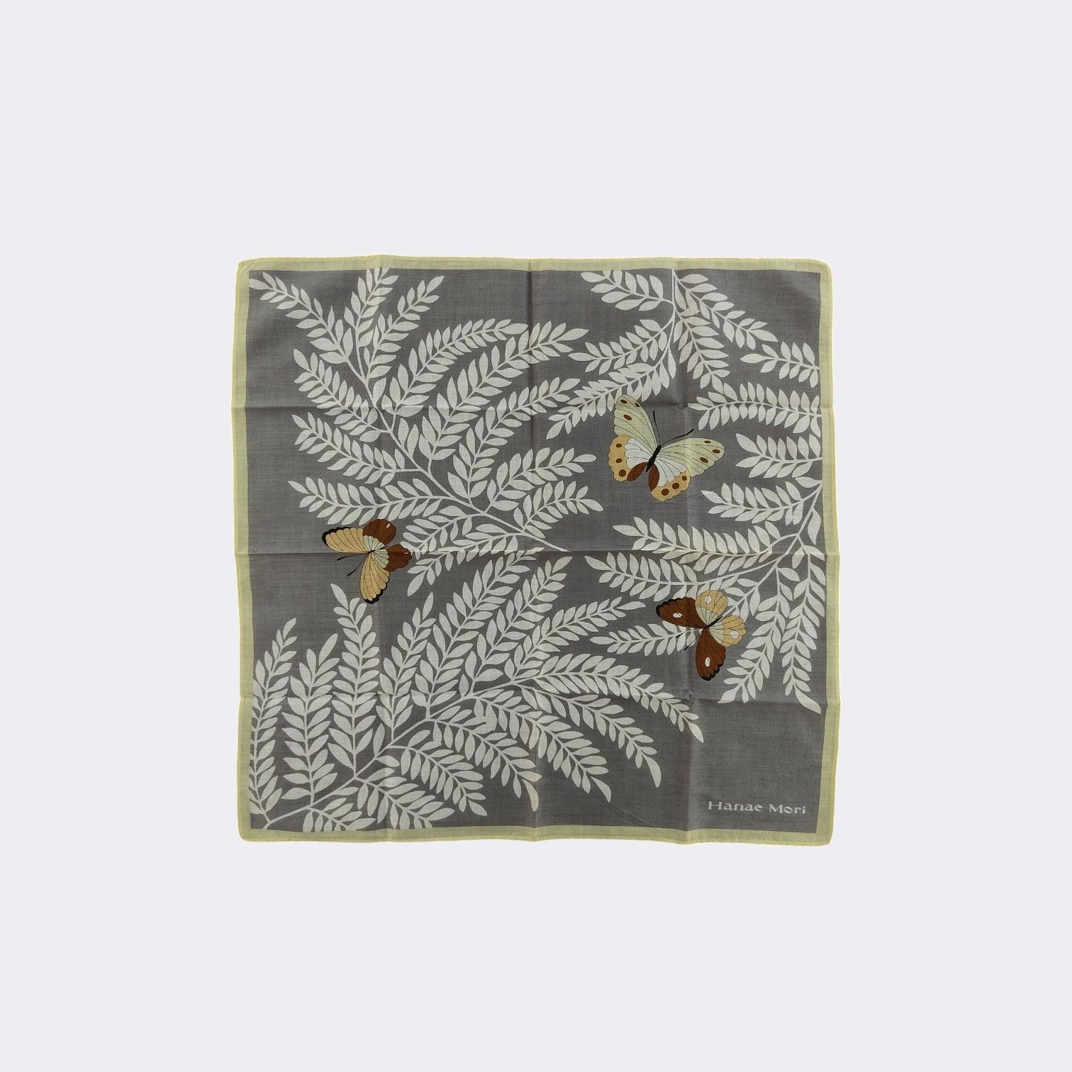 Hanae Mori Vintage Hanae Mori Handkerchief Neckerchief Bandana H260G Size ONE SIZE - 2 Thumbnail