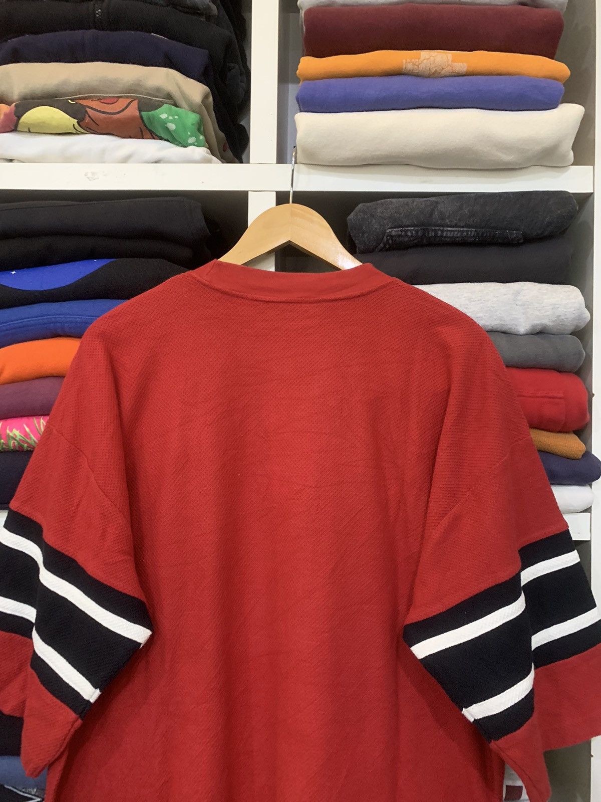 Vintage Vintage Wisconsin 19 SCHS Jersey Size US L / EU 52-54 / 3 - 10 Thumbnail