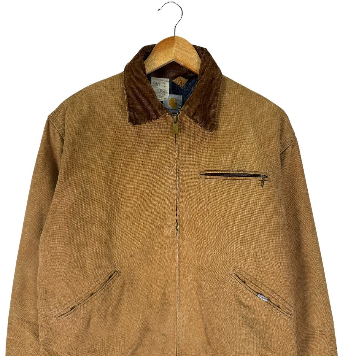 Carhartt ☀️80s CARHARTT DETROIT WORKWEAR BUTTON JACKET Size US M / EU 48-50 / 2 - 3 Thumbnail