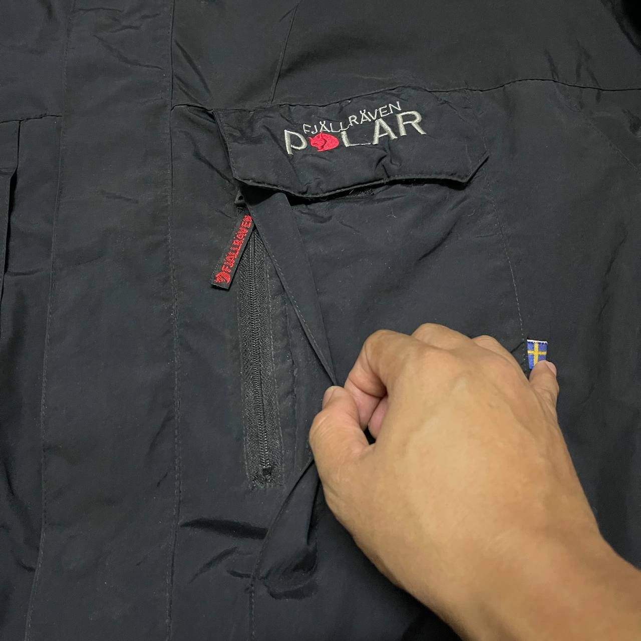 Fjallraven Vintage Fjallraven Polar Protech Outdoor Jacket Size US L / EU 52-54 / 3 - 10 Thumbnail