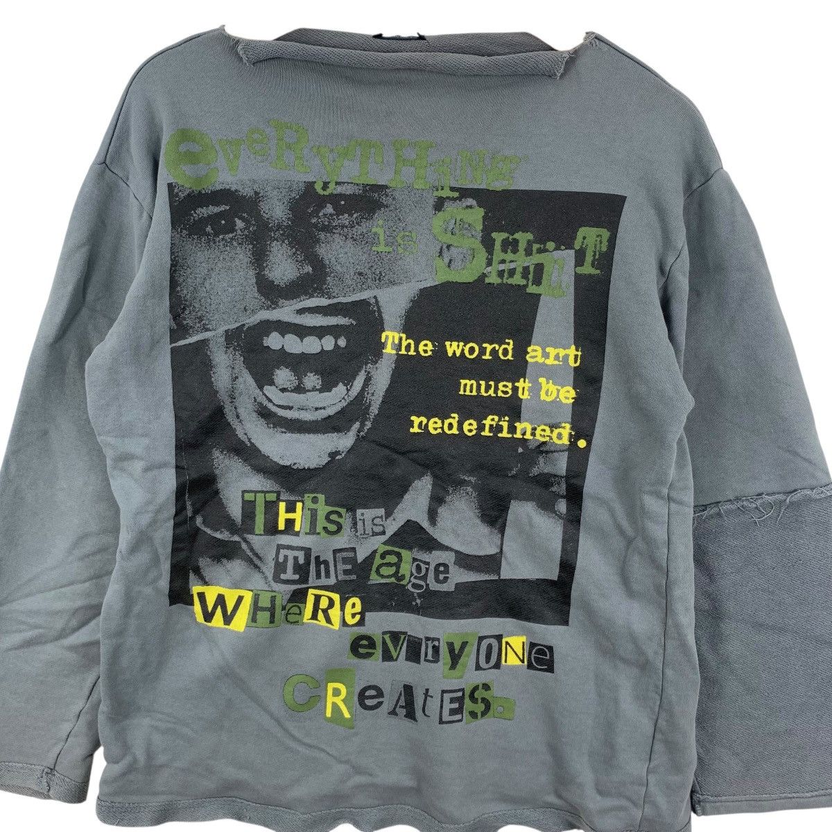Vintage Vintage MILKBOY PUNK JAPAN Everything Is Sh** Sweatshirt Size M / US 6-8 / IT 42-44 - 6 Thumbnail