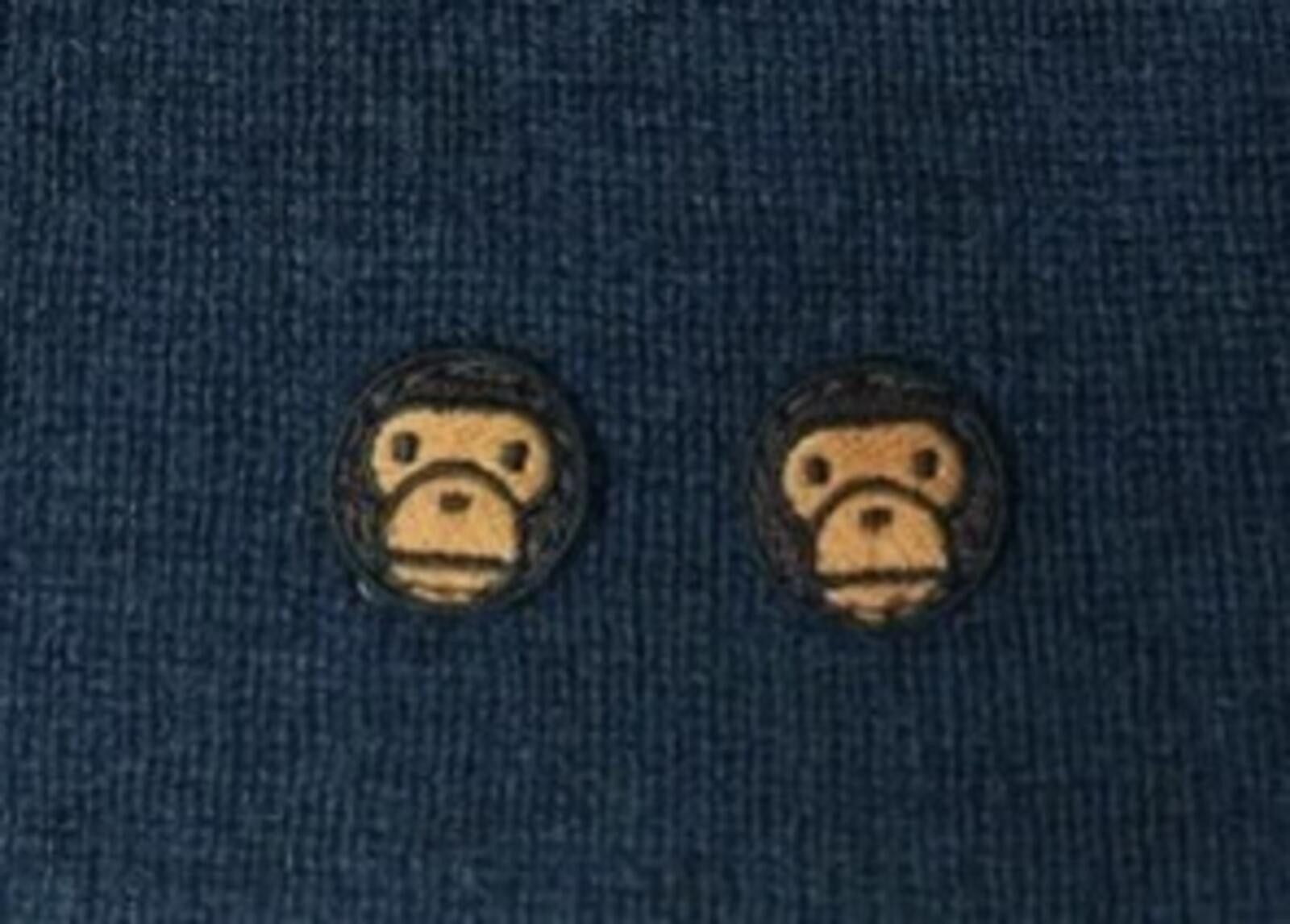 Bape BAPE x Baby Milo Knit Beanie Hat - A Bathing Ape - OSFM Size ONE SIZE - 6 Thumbnail